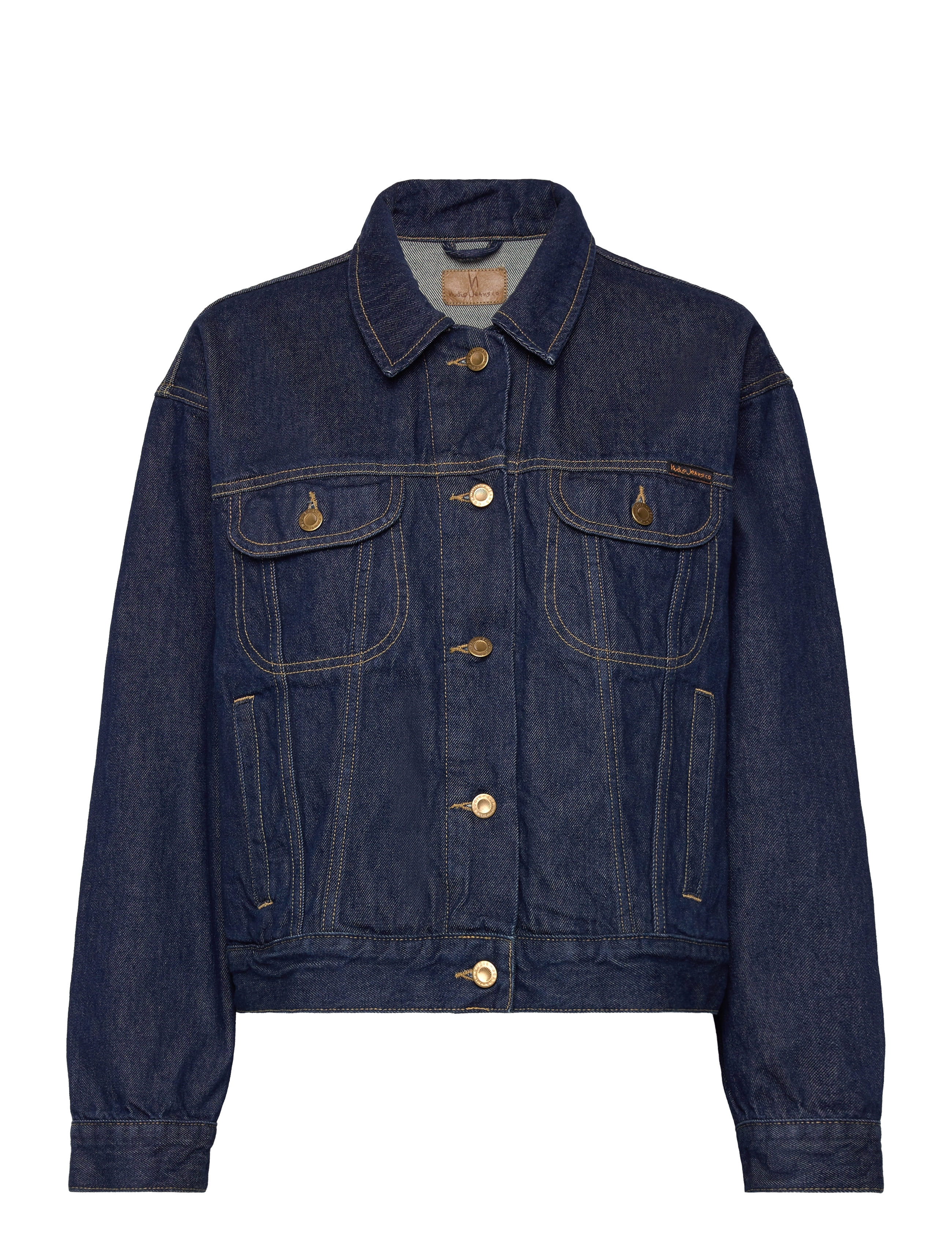 Nudie Jeans Berit Denim Jacket Classic Blue - Nudie Jeans - BLUE / blue