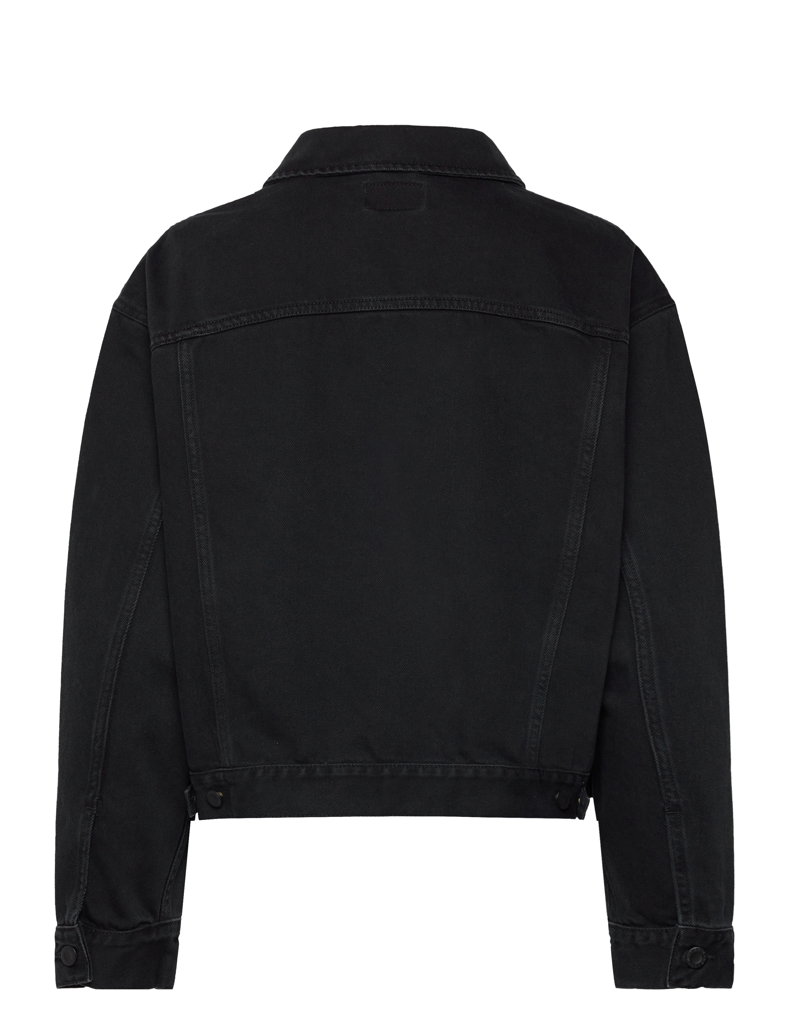 Nudie Jeans - Berit Denim Jacket Asphalt Black - vårjackor - black - 2