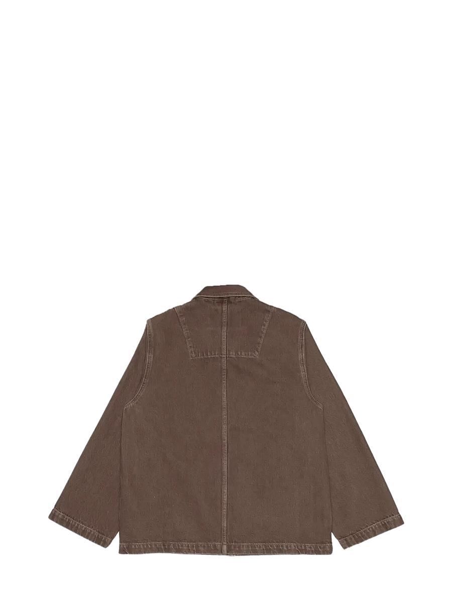 Nudie Jeans - Ada Workwear Jacket Espresso Brown - brown - 2