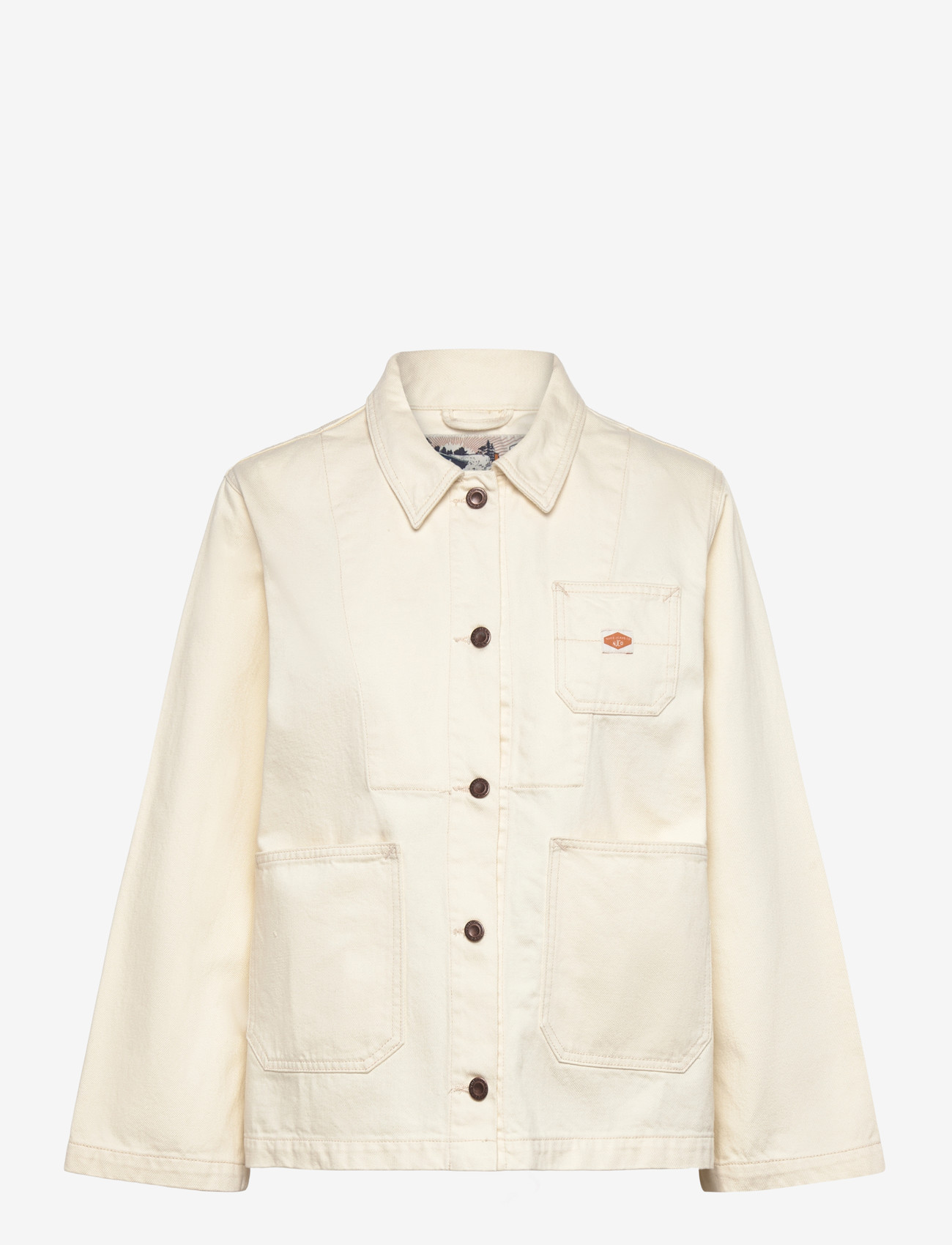 Nudie Jeans - Ada Workwear Jacket Ivory - forårsjakker - ivory - 0