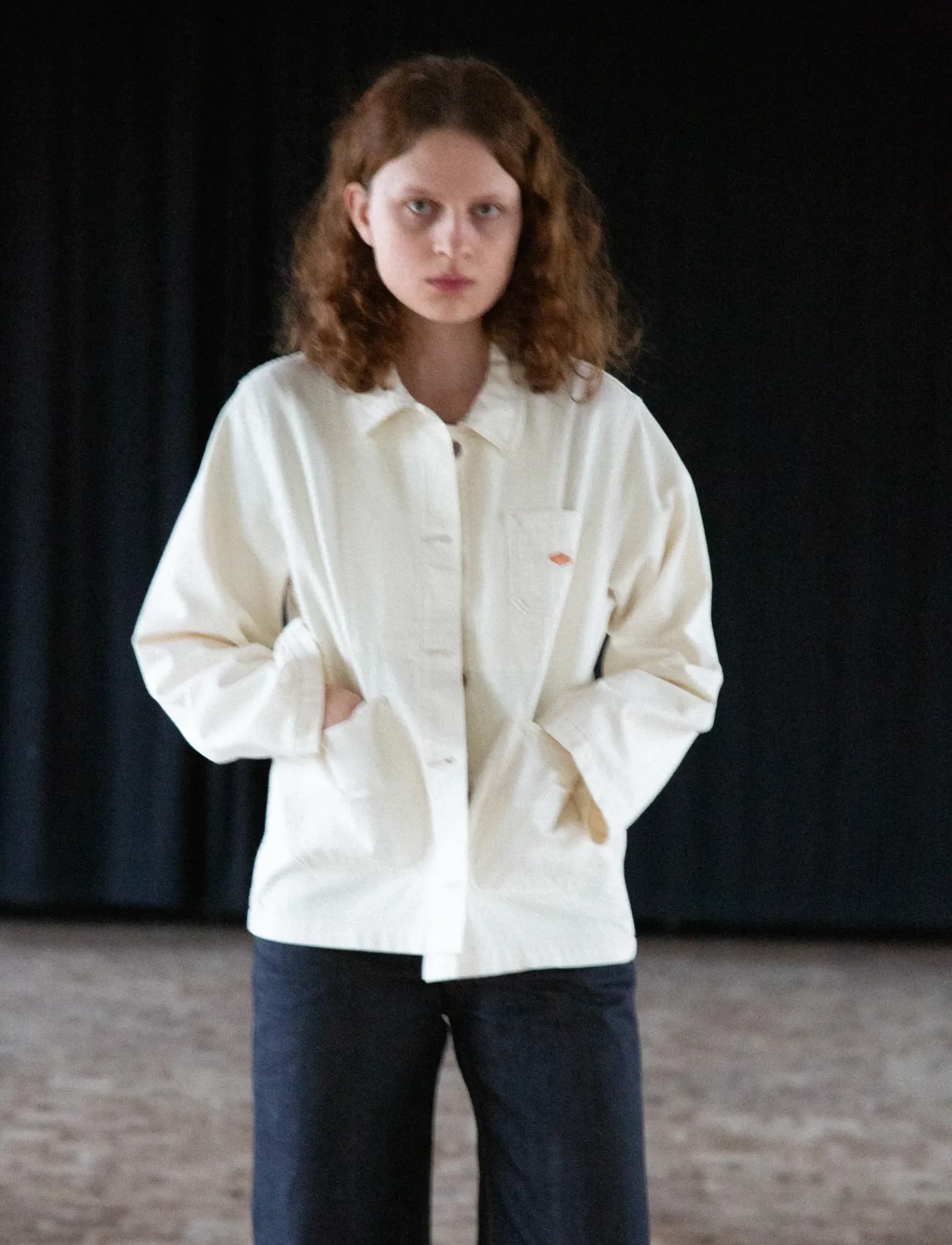 Nudie Jeans - Ada Workwear Jacket Ivory - vårjackor - ivory - 3