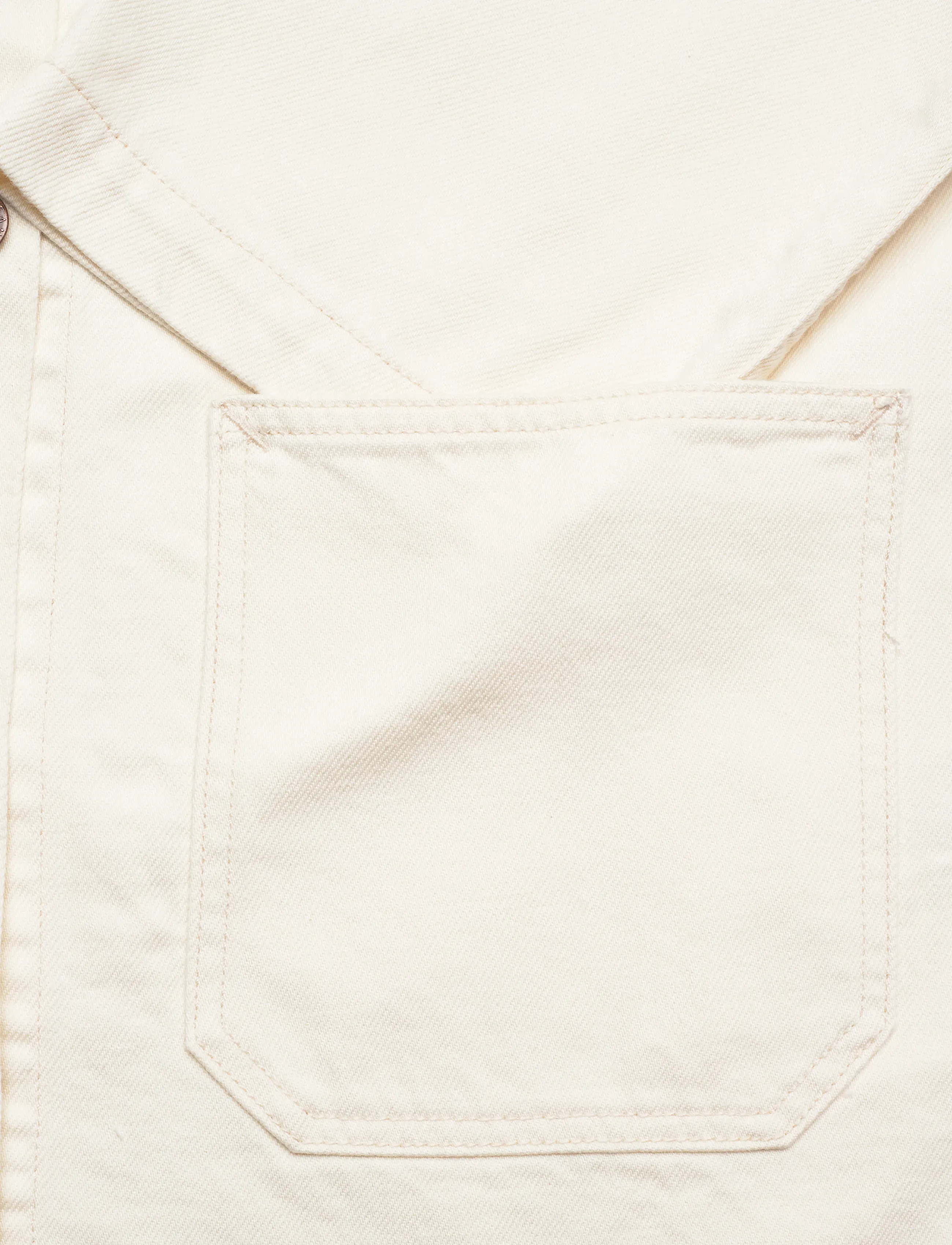 Nudie Jeans - Ada Workwear Jacket Ivory - spring jackets - ivory - 3