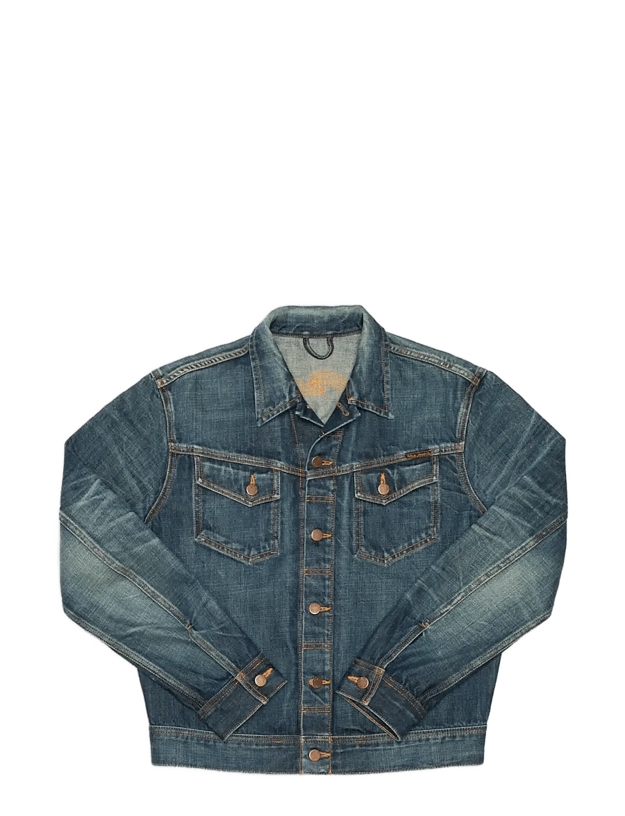 Nudie Jeans - Conny Denim Jacket Heavy Used - uforede denimjakker - blue - 1