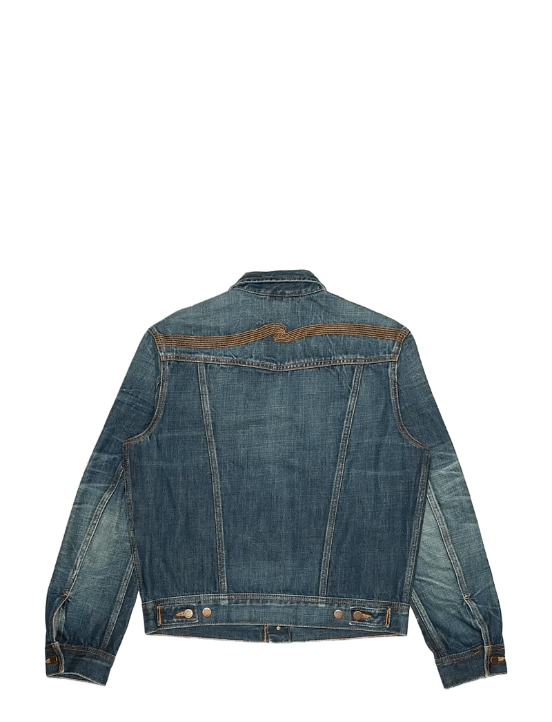 Nudie Jeans - Conny Denim Jacket Heavy Used - ofodrade jeansjackor - blue - 2