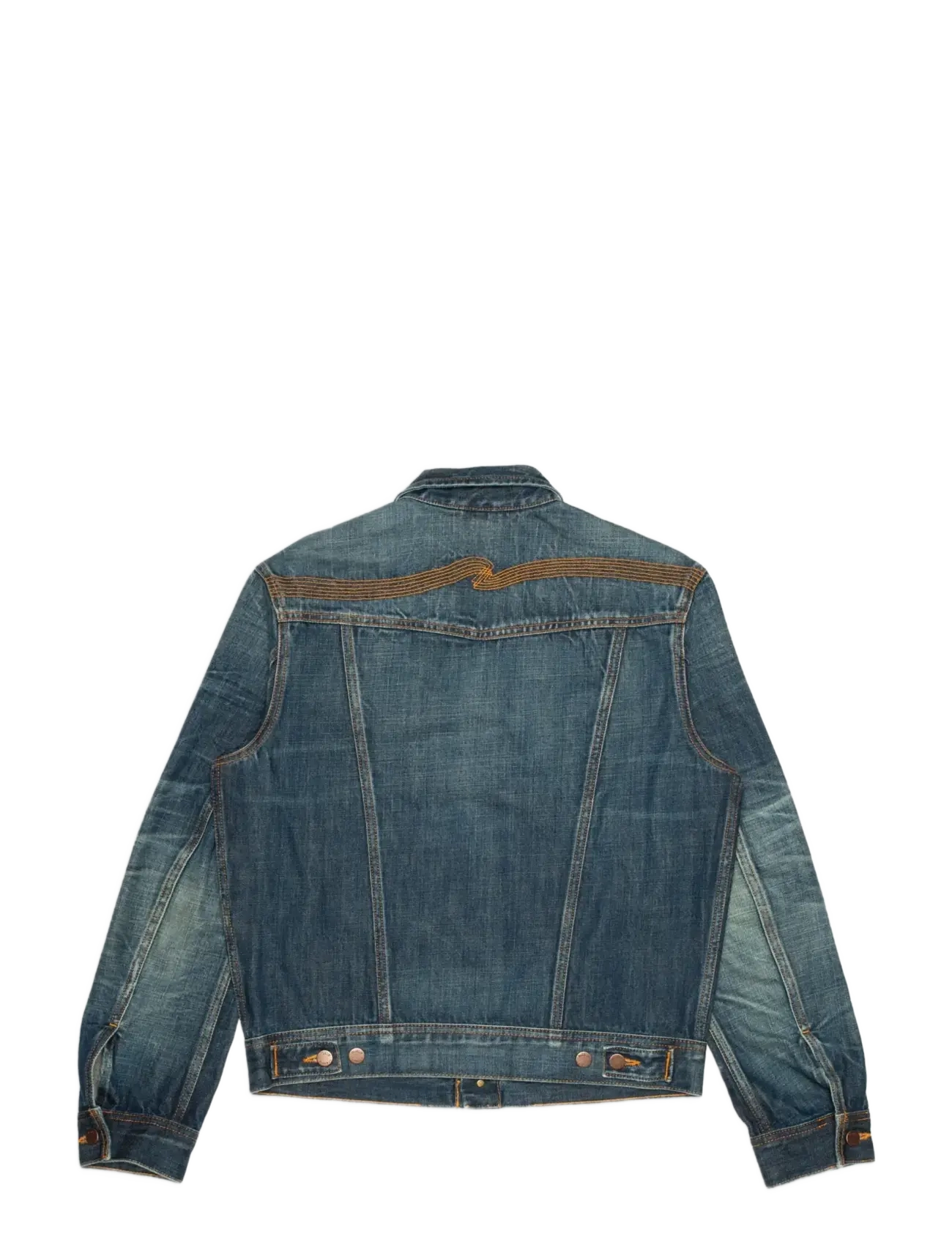 Nudie Jeans - Conny Denim Jacket Heavy Used - uforede denimjakker - blue - 2