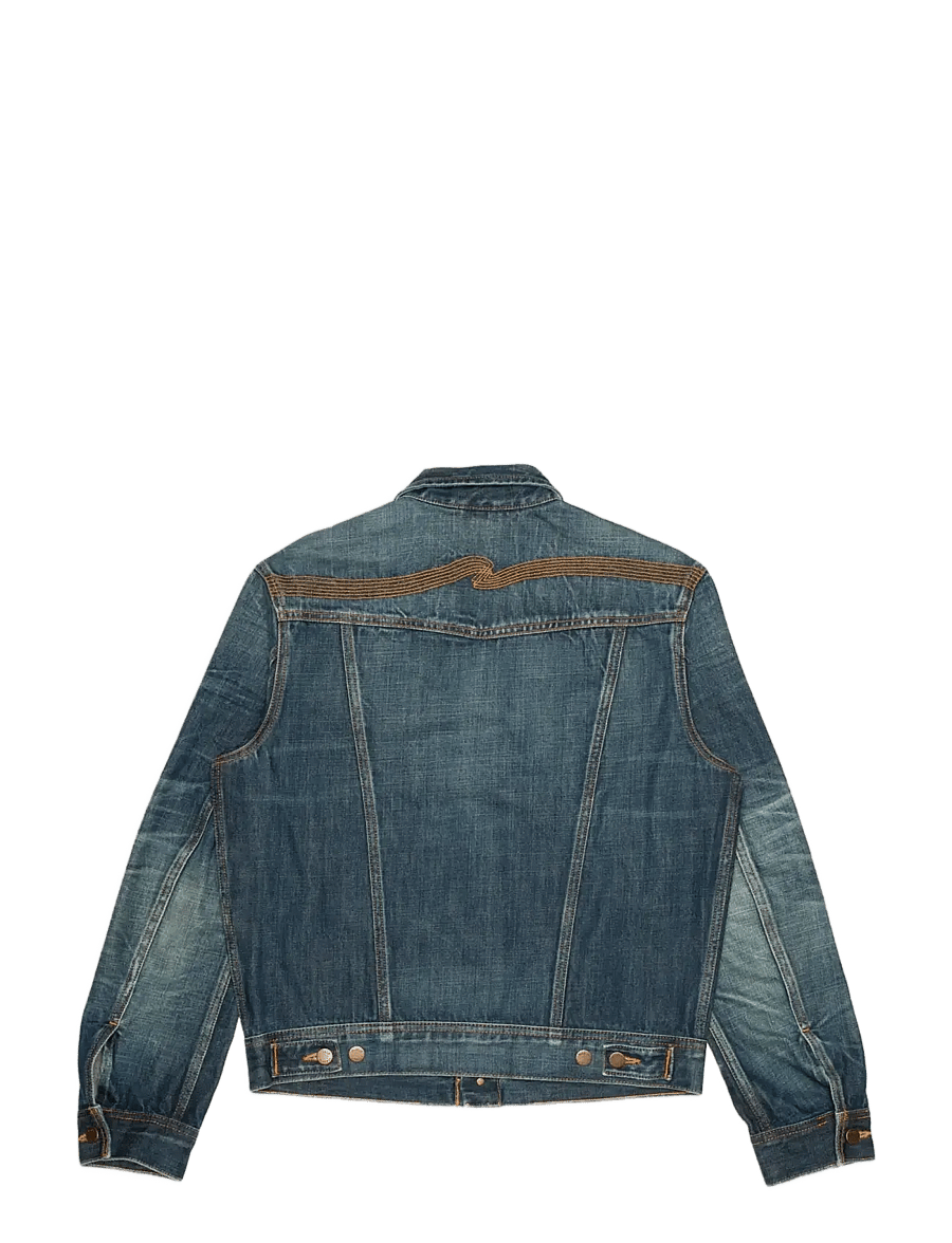 Nudie Jeans - Conny Denim Jacket Heavy Used - uforede denimjakker - blue - 2