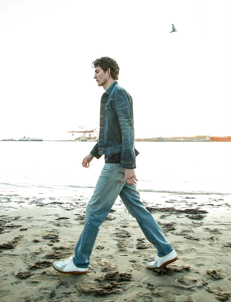 Nudie Jeans - Conny Denim Jacket Heavy Used - ofodrade jeansjackor - blue - 0