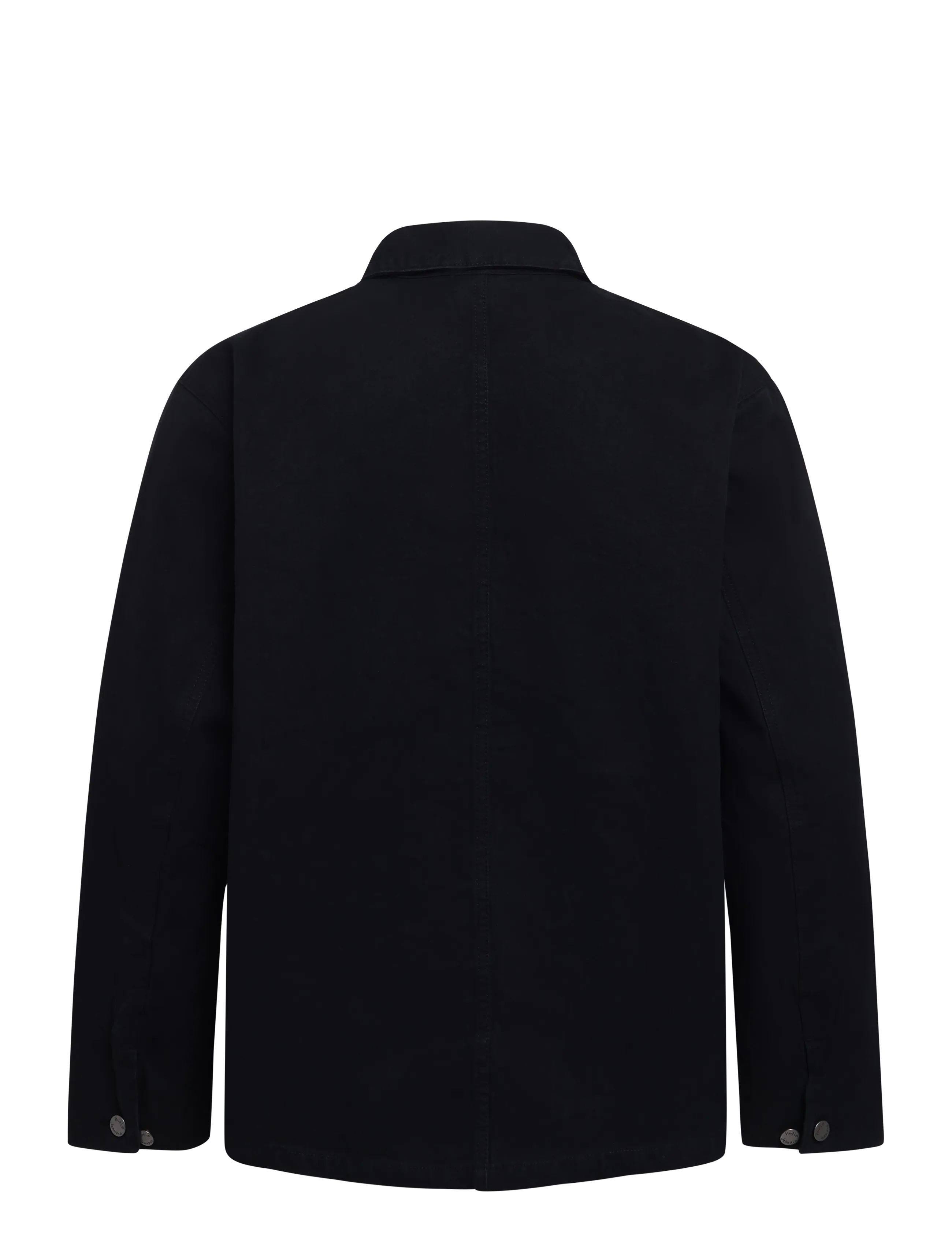 Nudie Jeans - Howie Chore Jacket Duck Canvas Black - höstjackor - black - 2