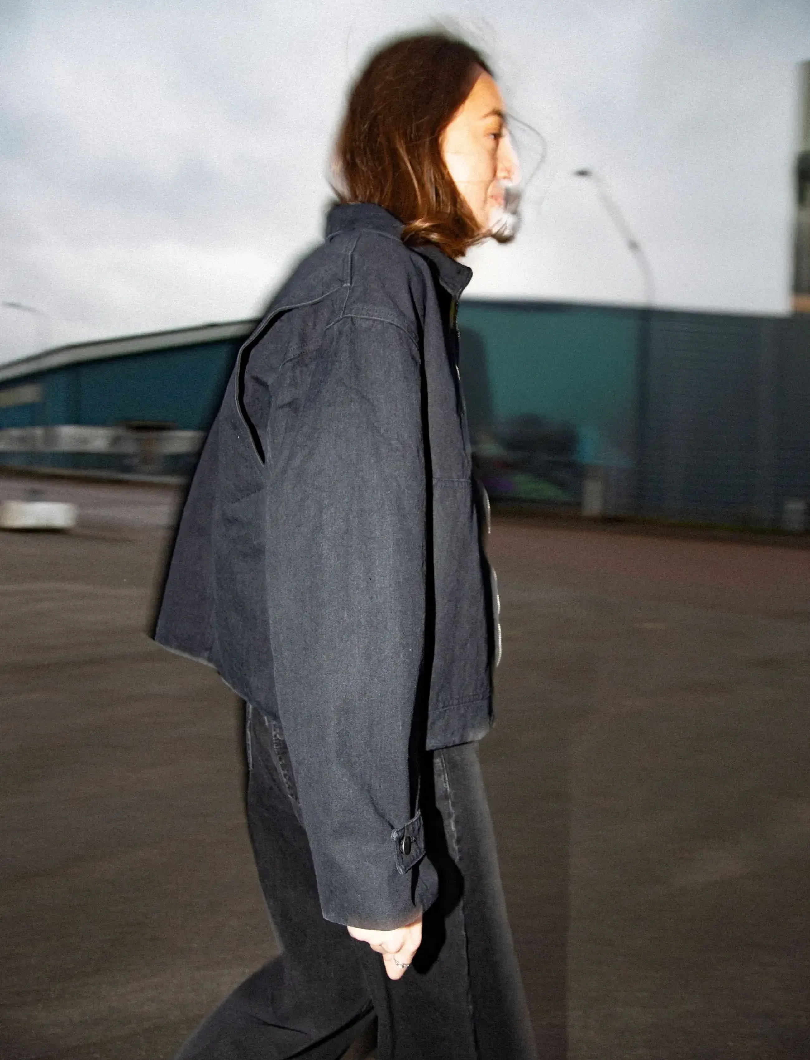 Nudie Jeans - Lana Jacket Duck Canvas Black - black - 3