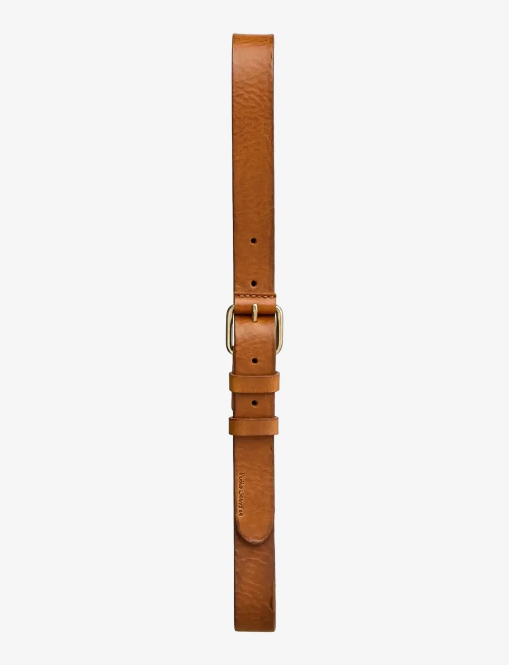 Nudie Jeans - Dwayne Leather Belt - klassisch gürtel - toffee brown - 0