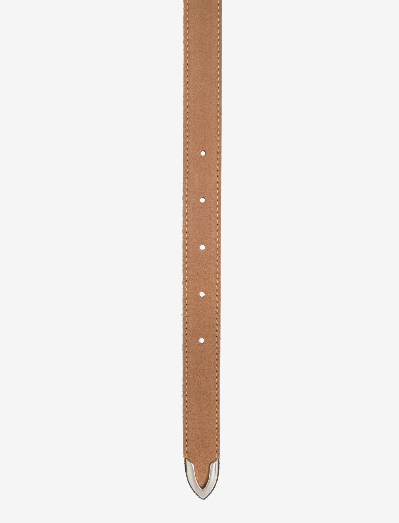 Nudie Jeans - Western Suede Silver Belt Tobaccco - klassikalised vööd - tobacco - 2