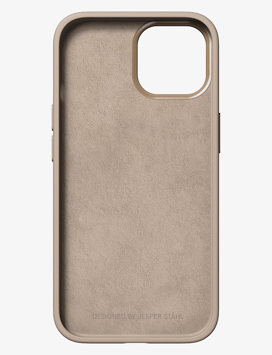 Nudient - Bold Linen Beige - mobilcovers - linen beige - 1