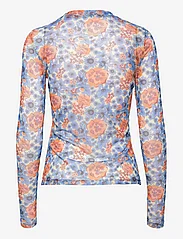 nué notes - Musa Blouse - long-sleeved tops - mid blue - 1