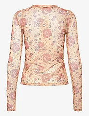 nué notes - Musa Blouse - long-sleeved tops - multi beige - 1