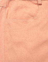 nué notes - Robin Pants - bikses ar taisnām starām - dark peach - 2