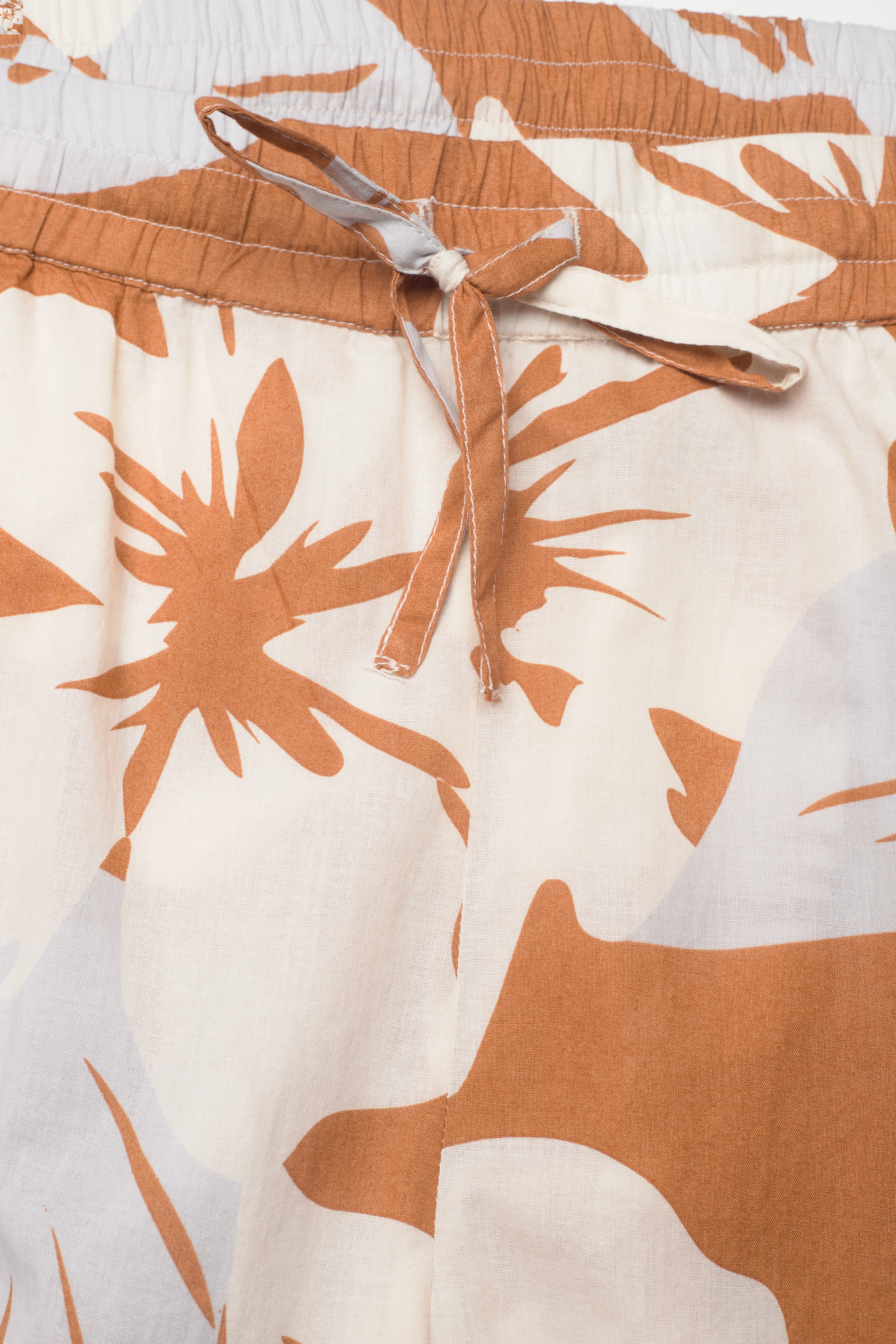 nué notes - Carola Pants - sirge säärega püksid - rust brown - 2