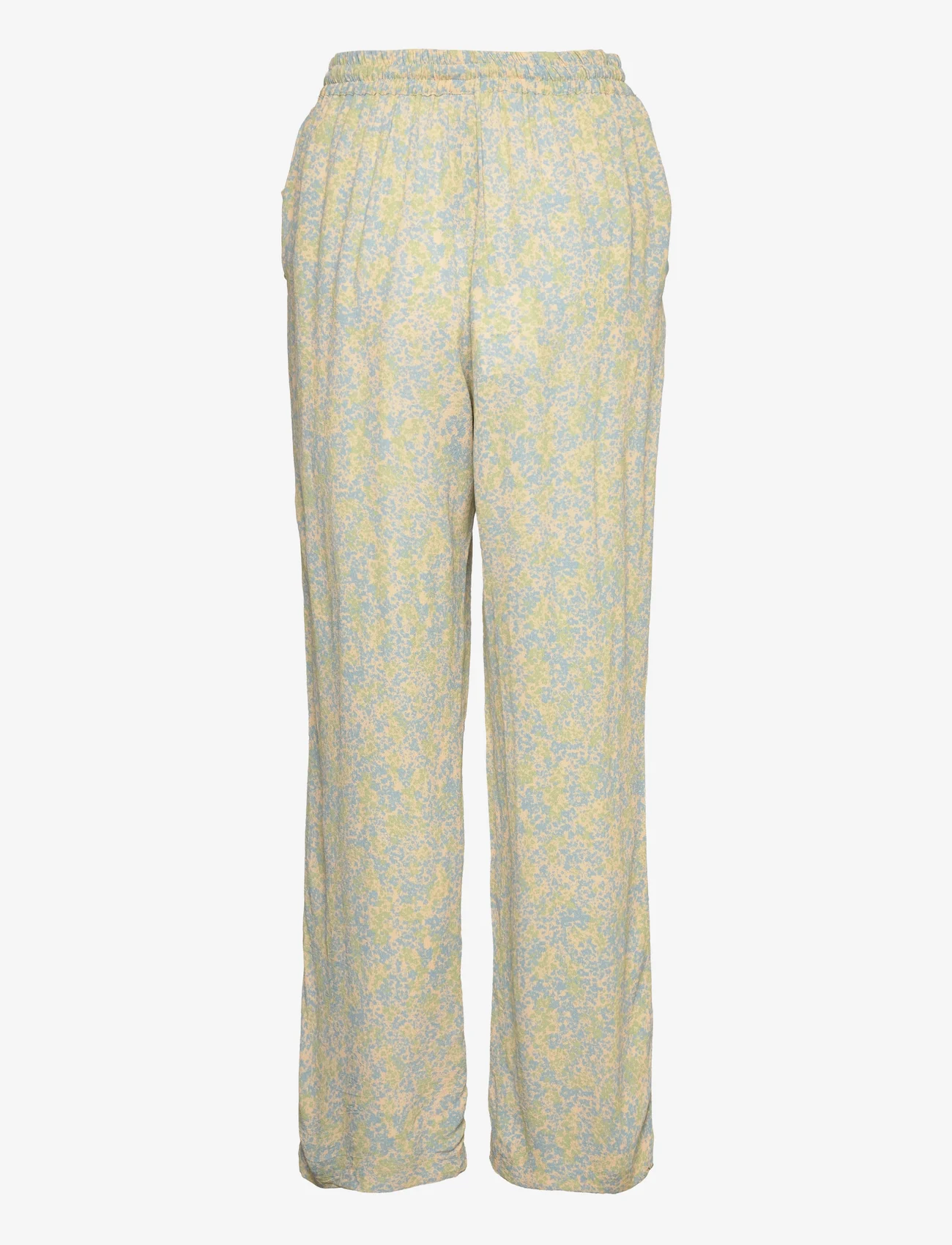 nué notes - Carson Pants - bikses ar taisnām starām - light blue - 1