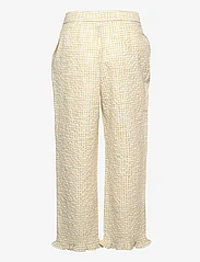 nué notes - Parson Pants - straight leg trousers - yellow cream - 1