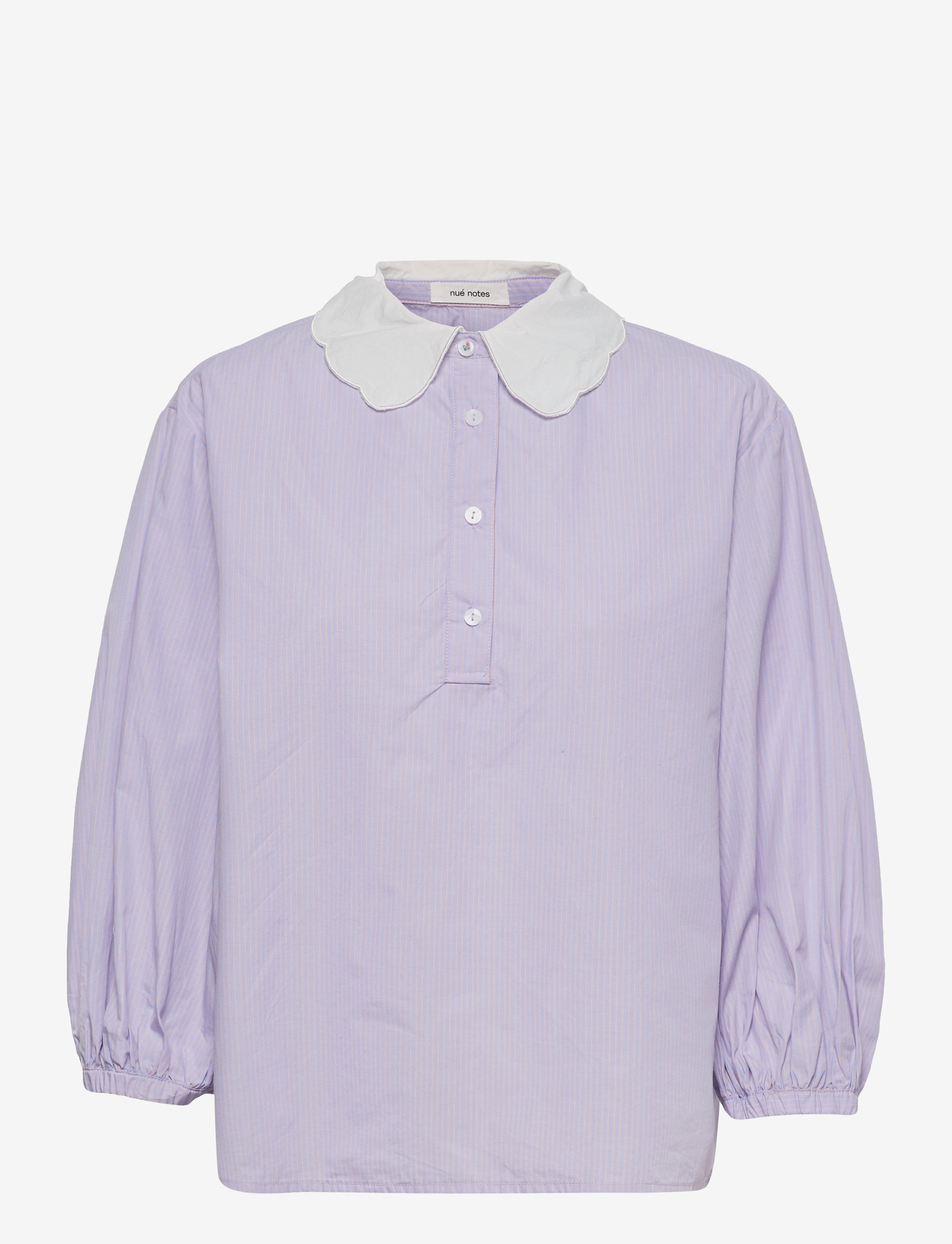 nué notes Albert Blouse - Kleidung - PEACH BLOSSOM / purple