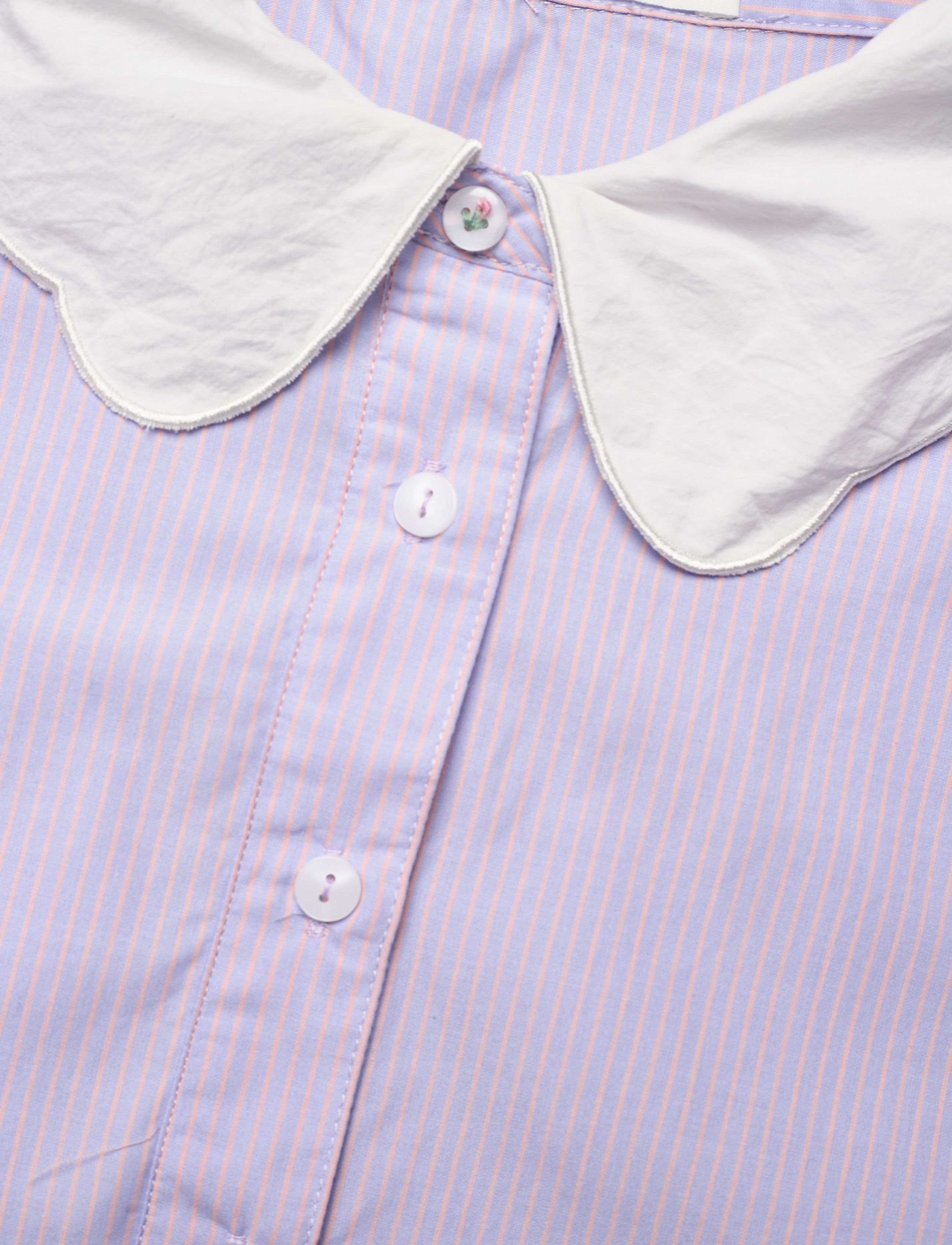 nué notes - Albert Blouse - pikkade varrukatega pluusid - peach blossom - 2