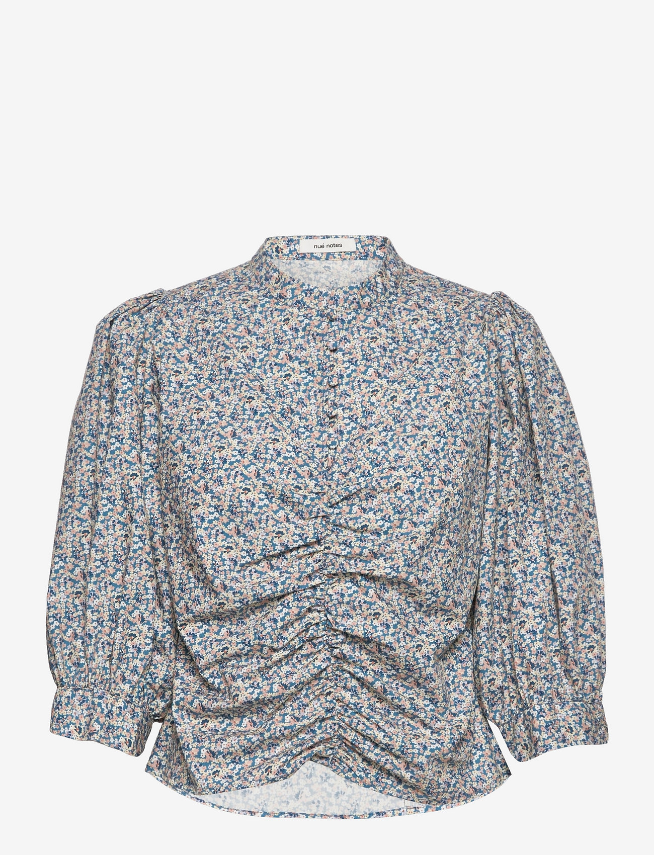 nué notes - Ace Shirt - blouses met lange mouwen - dusty blue - 0