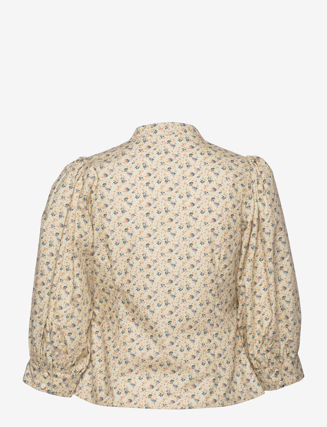nué notes - Ace Shirt - long-sleeved blouses - yellow cream - 1