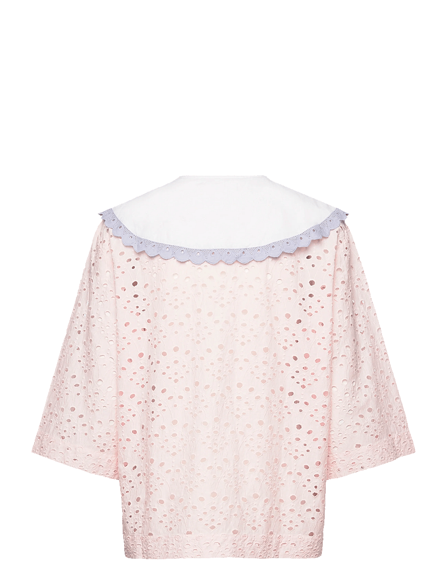 nué notes - Eli Shirt - marškiniai trumpomis rankovėmis - 096 barely pink - 1