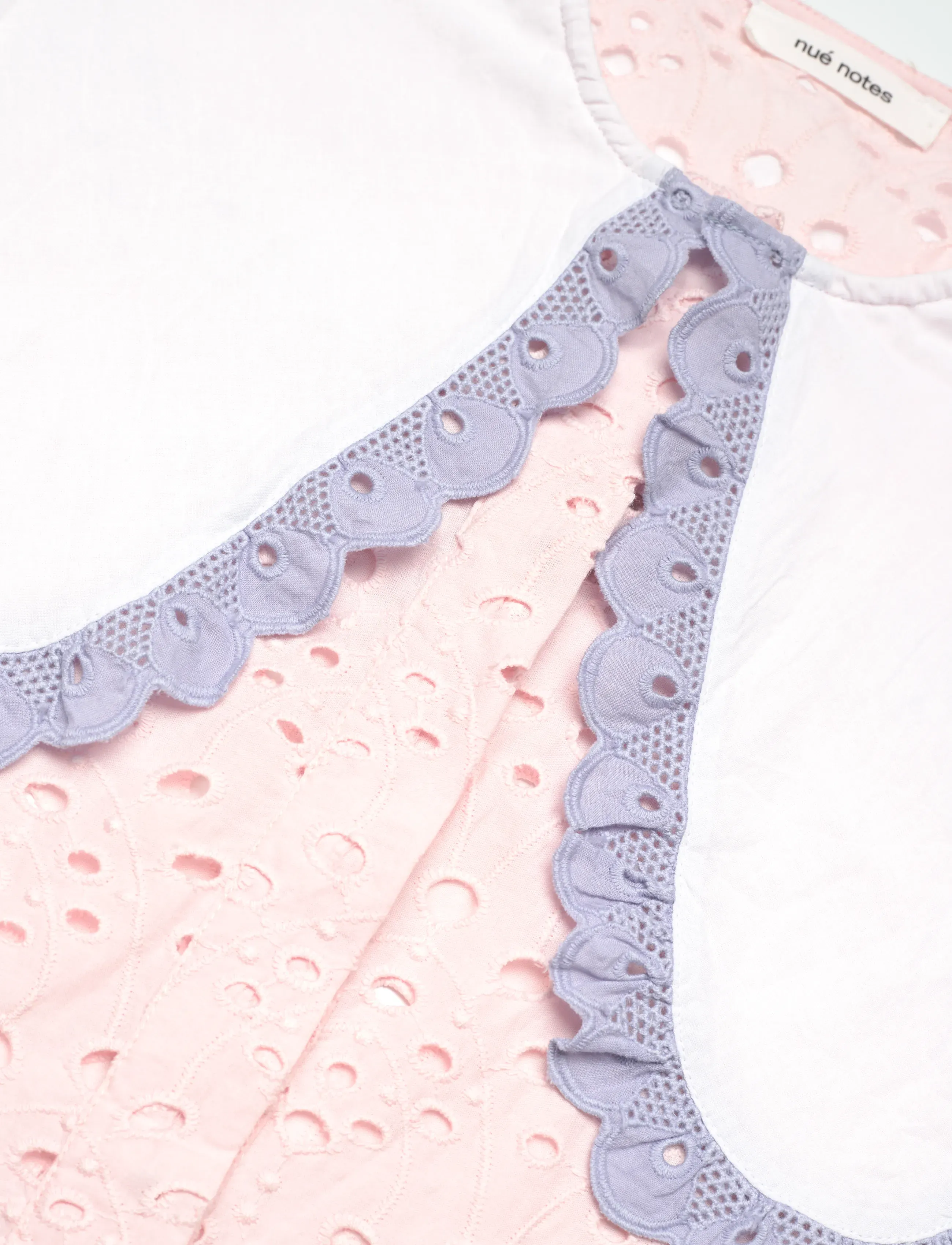 nué notes - Eli Shirt - kortärmade skjortor - 096 barely pink - 2