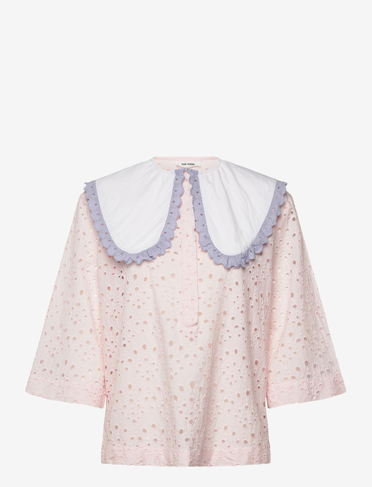 nué notes - Eli Shirt - kortærmede skjorter - barely pink - 0