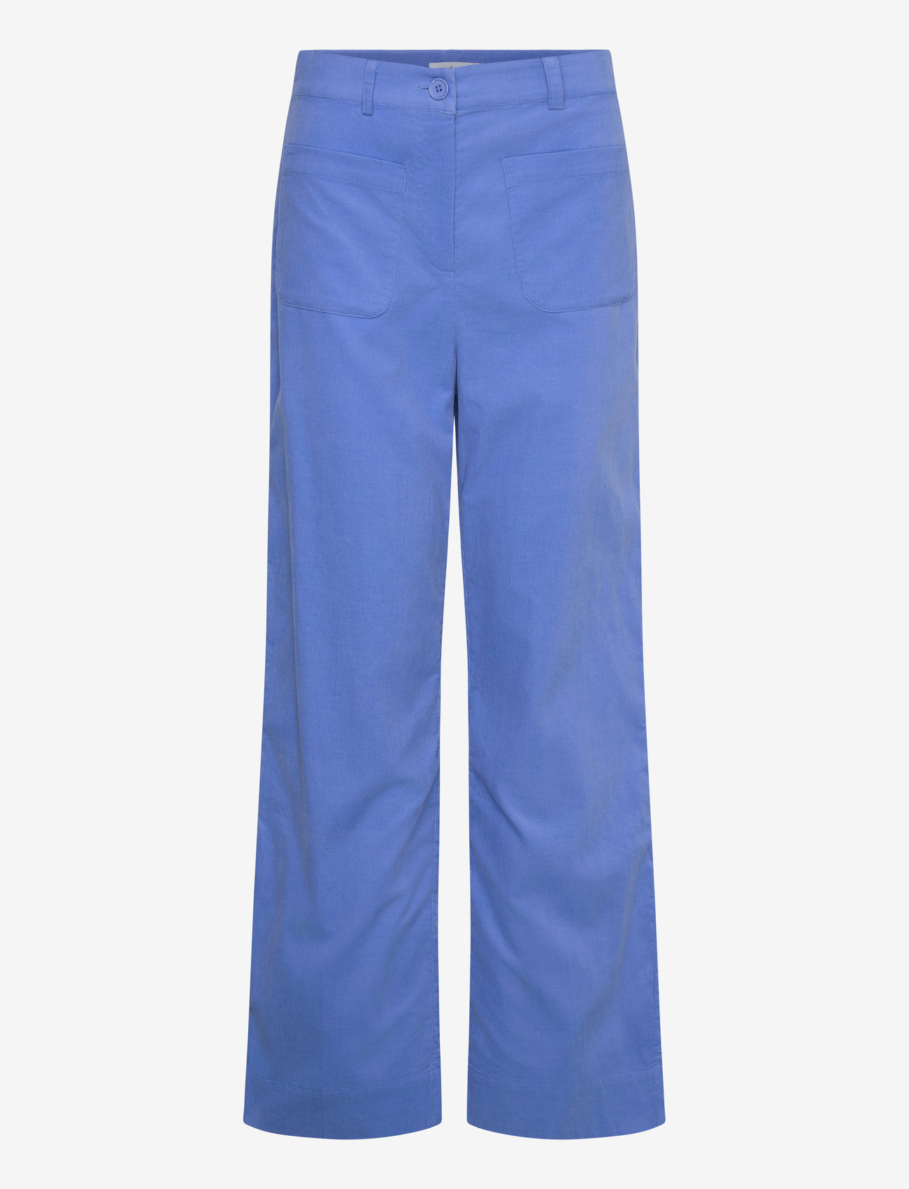 nué notes - Nova Pants - straight leg trousers - 440 strong blue - 0