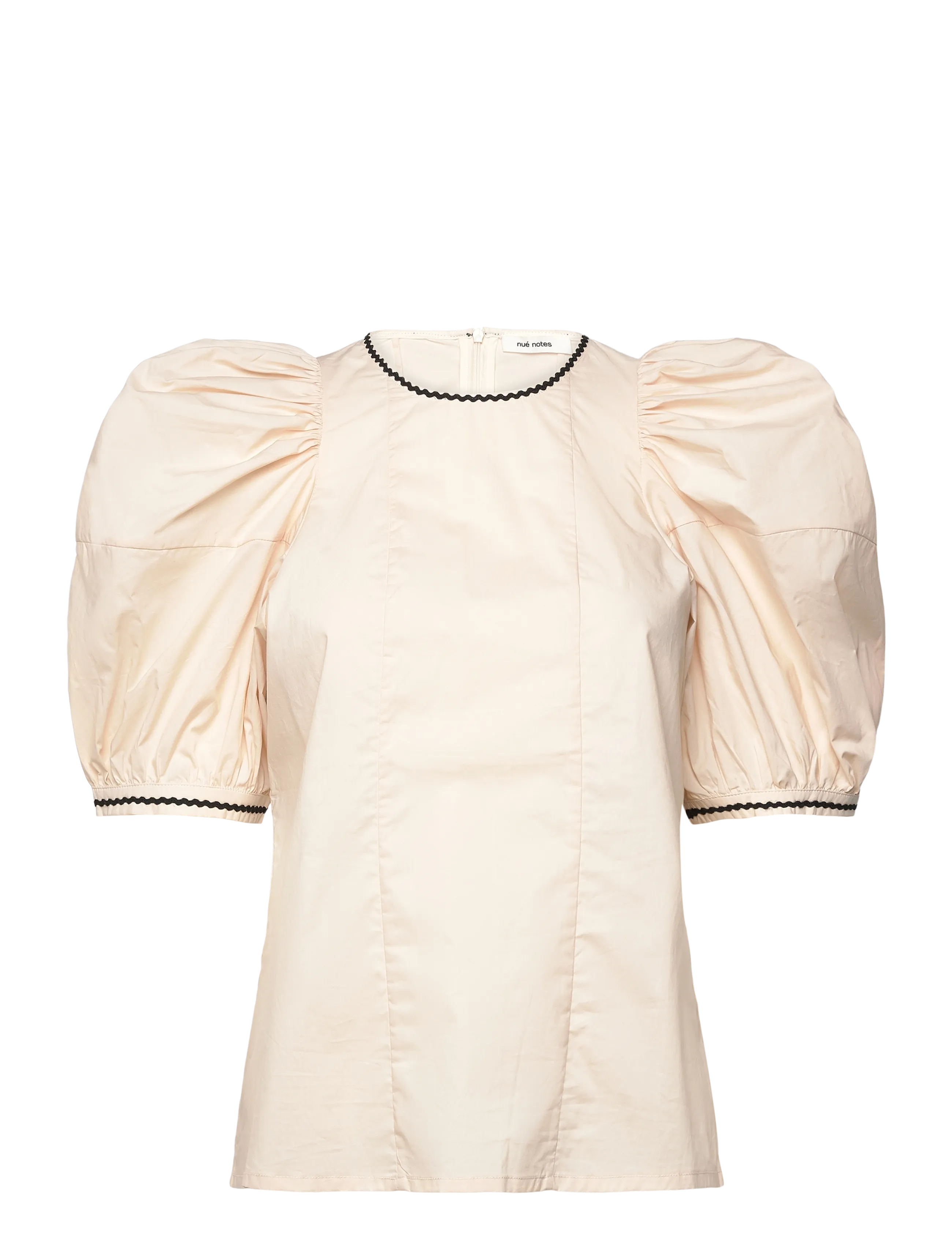NUÉ NOTES Pau Bluse Cream - 38 - Damen