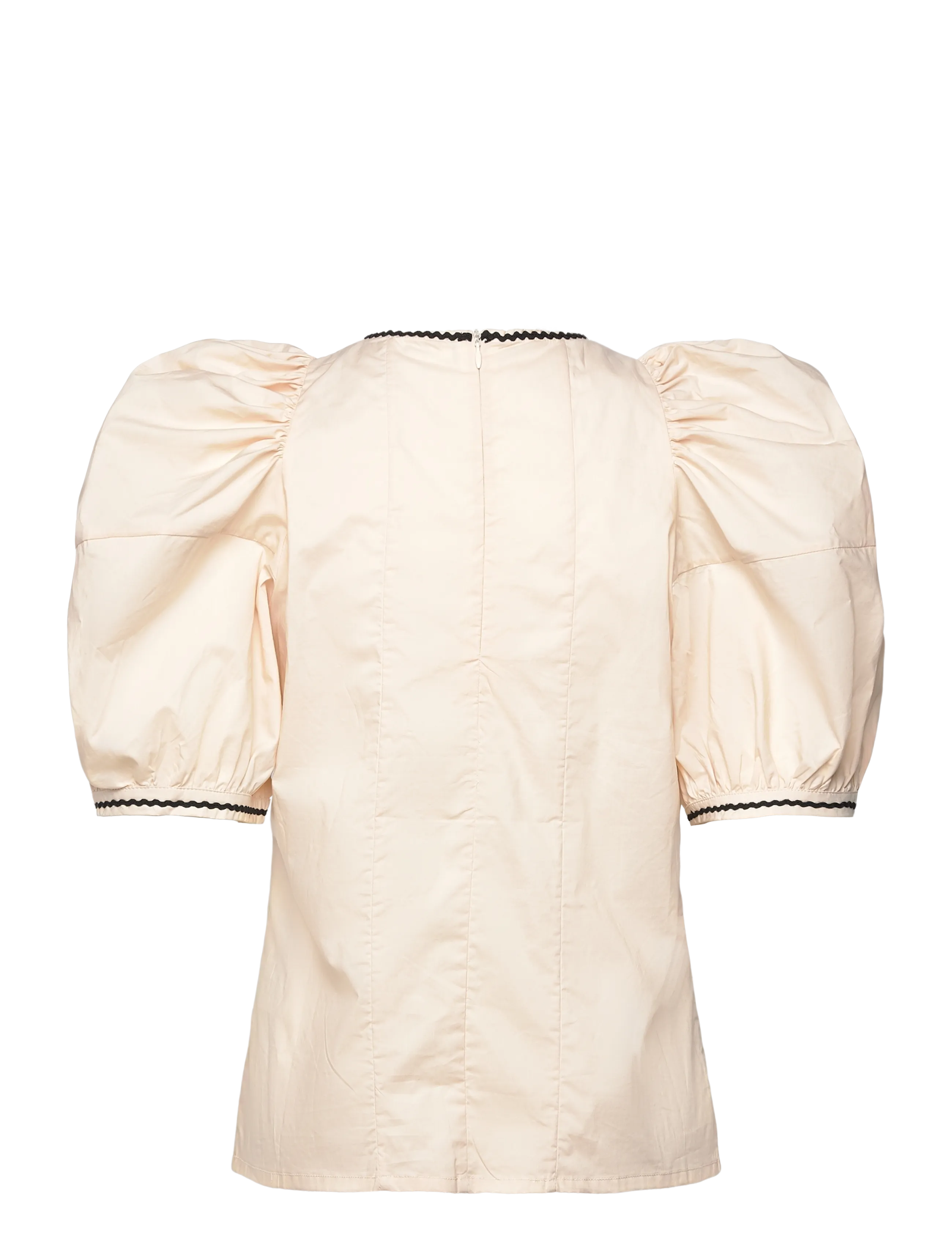 nué notes - Pau Blouse - kortärmade blusar - 008 cloud cream - 1