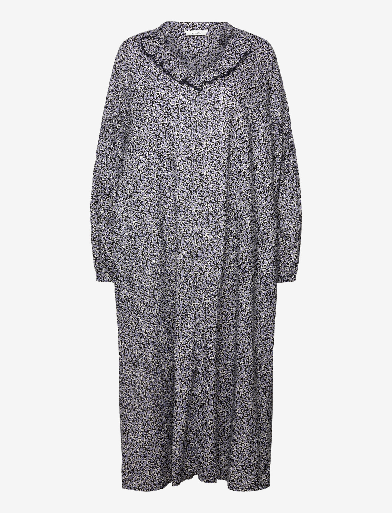 nué notes - Niort Dress - skjortekjoler - 407 eventide - 0