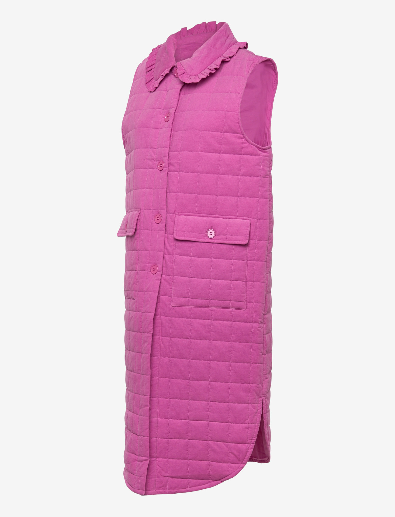 nué notes - Piet Vest - puffer vests - 323 pink lady - 2