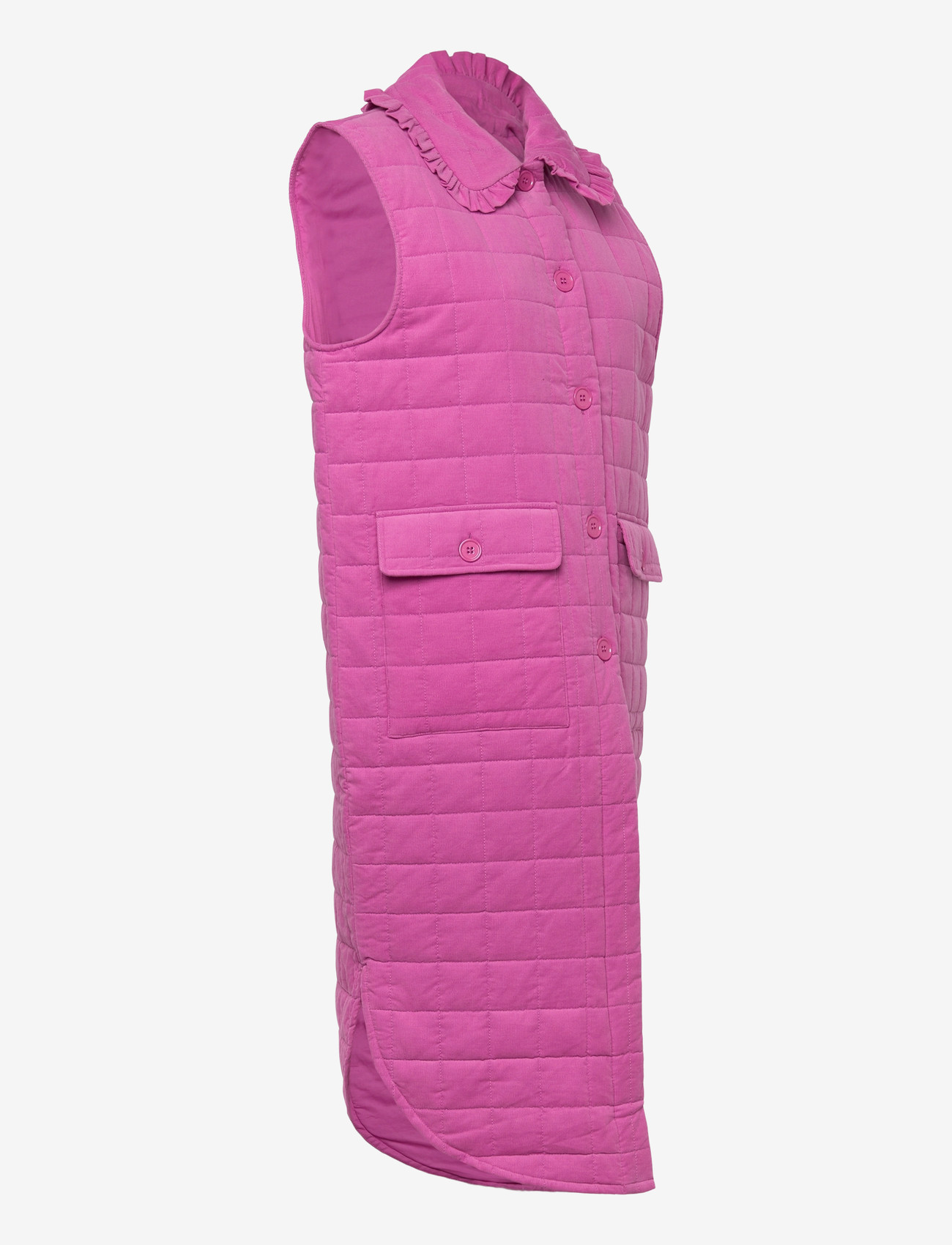 nué notes - Piet Vest - puffer vests - 323 pink lady - 3