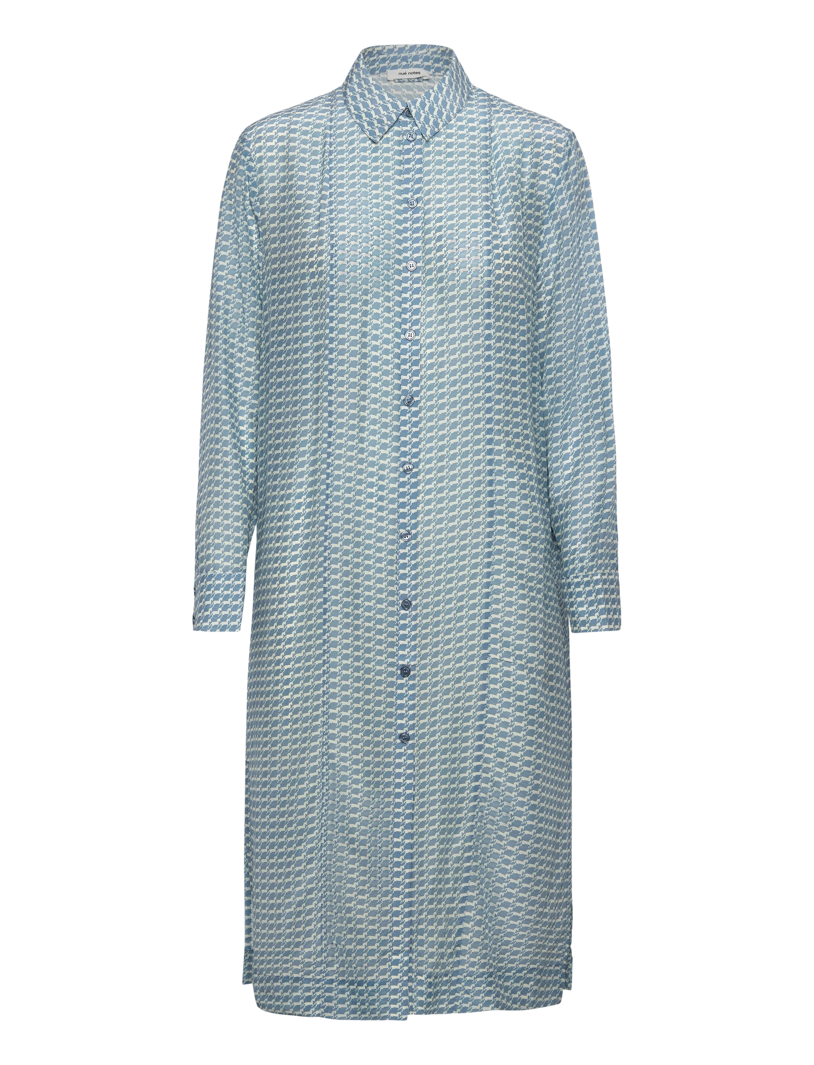 nué notes - Titus Dress - hemdkleider - 466 provincial blue - 2