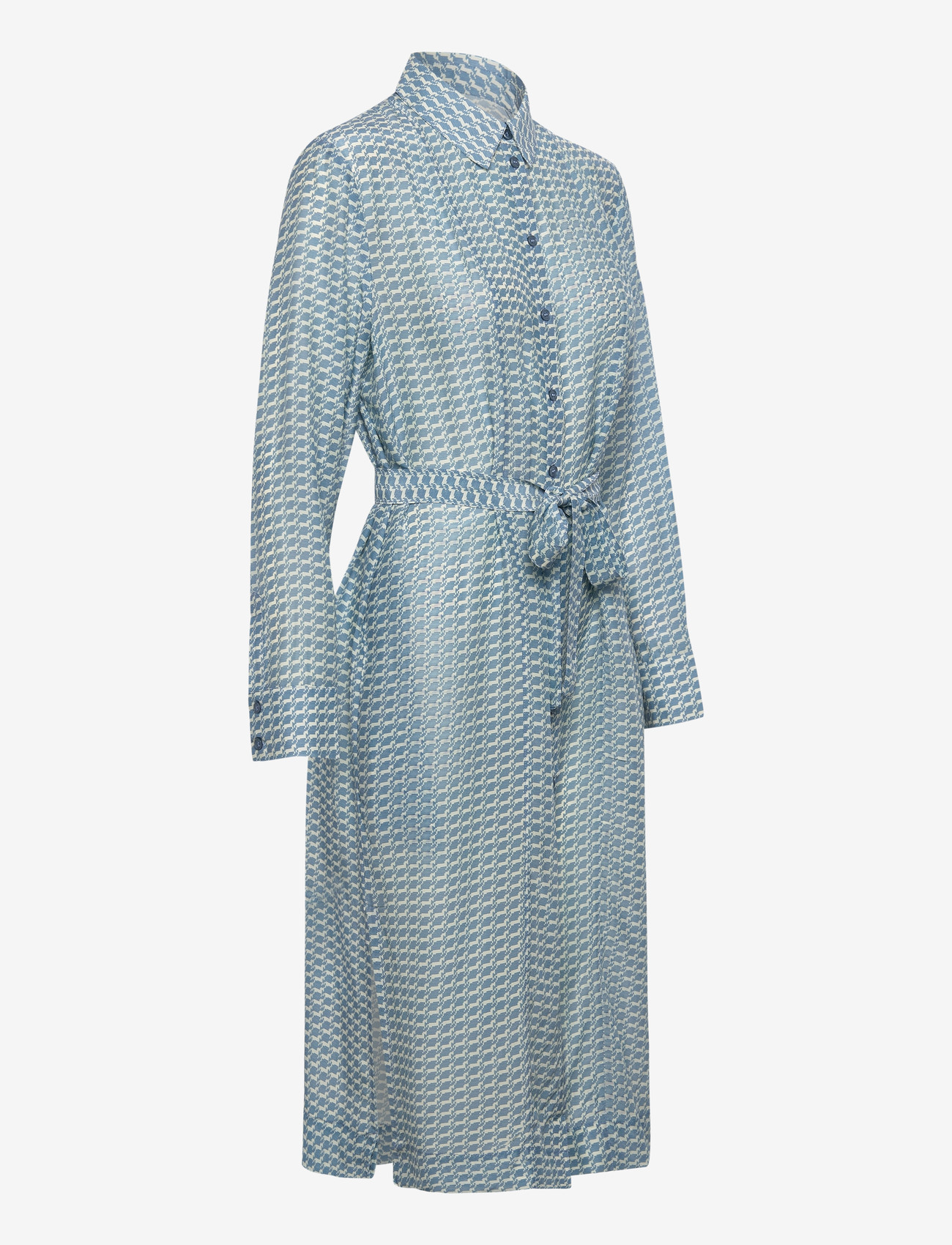 nué notes - Titus Dress - skjortekjoler - 466 provincial blue - 3