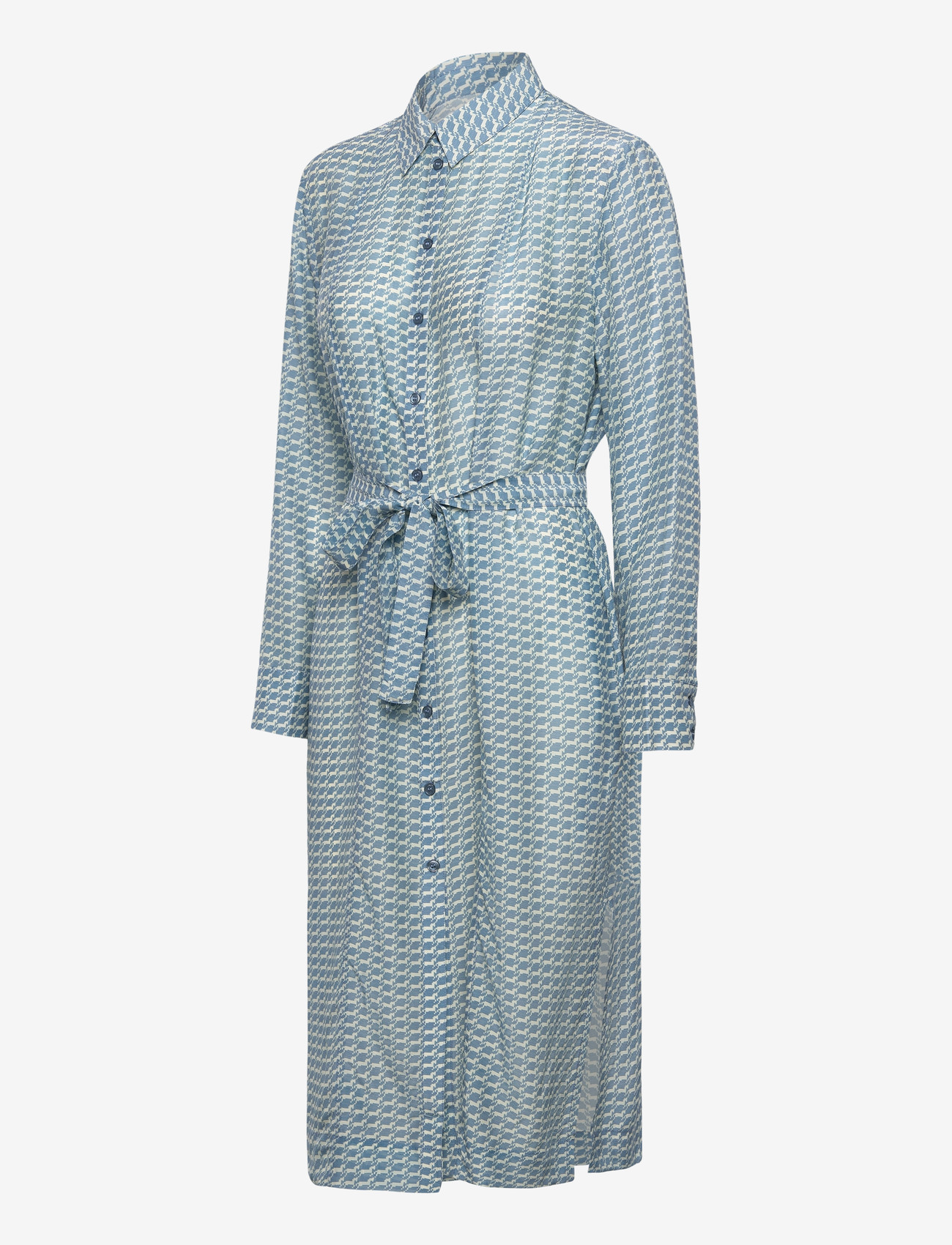 nué notes - Titus Dress - skjortekjoler - 466 provincial blue - 4