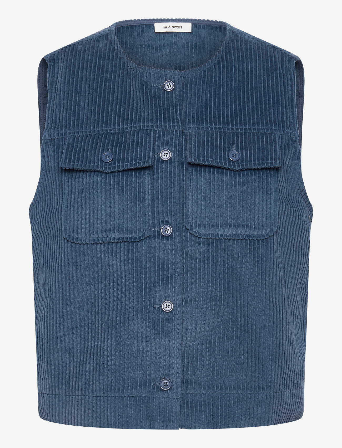 nué notes - Christopher Waistcoat - Ærmeløse blazere - 464 blue steel - 0
