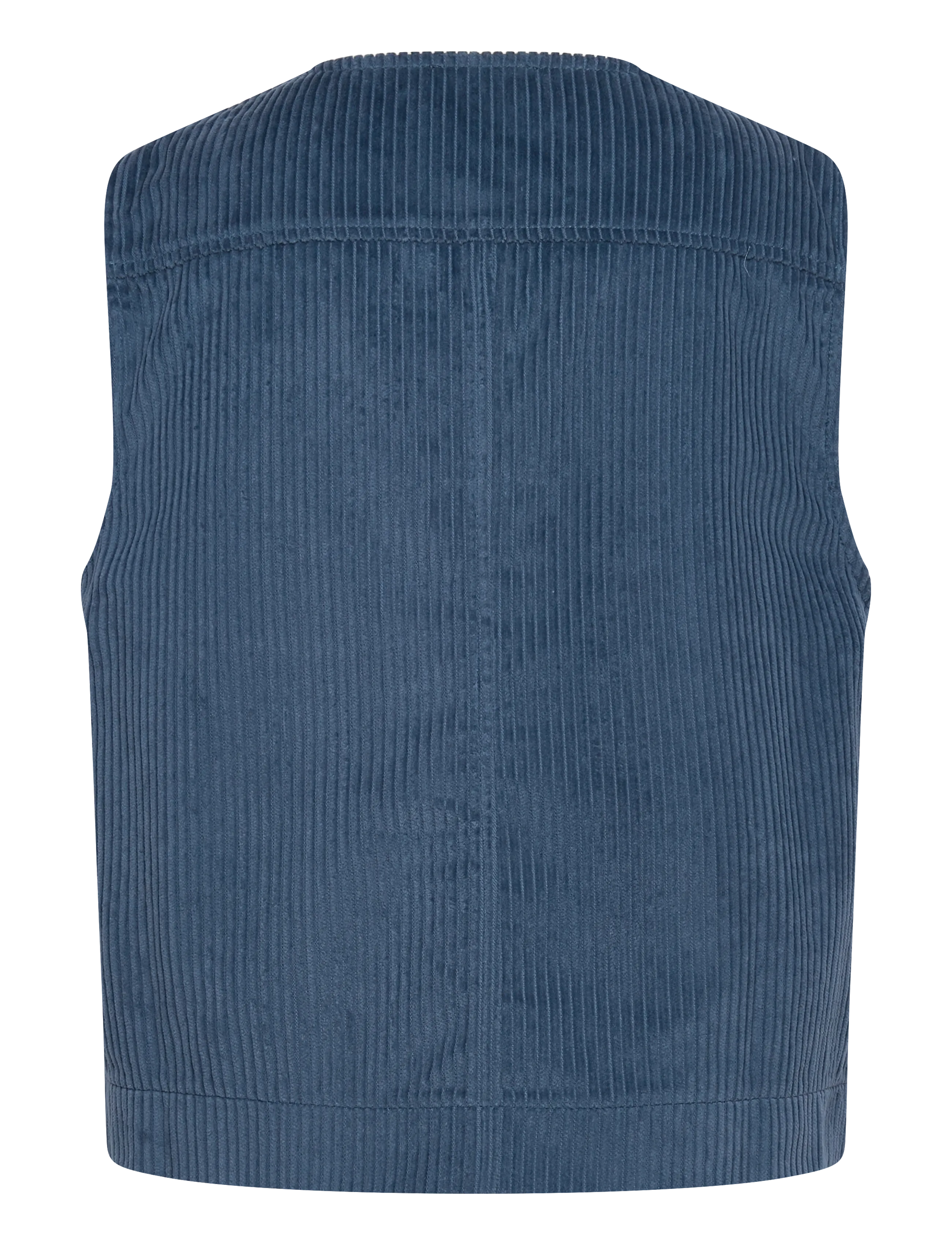nué notes - Christopher Waistcoat - mouwloze blazers - 464 blue steel - 1