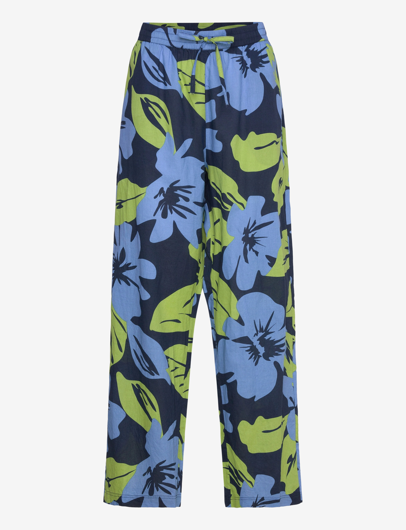 nué notes - Carola Pants - bukser med lige ben - 473 parisian blue - 0