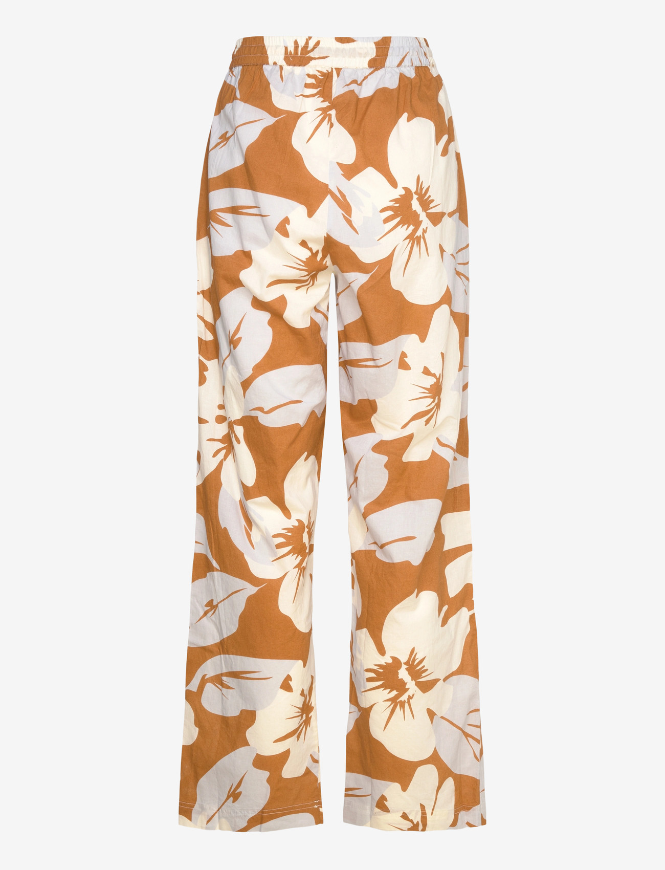 nué notes - Carola Pants - straight leg trousers - 703 rust brown - 1