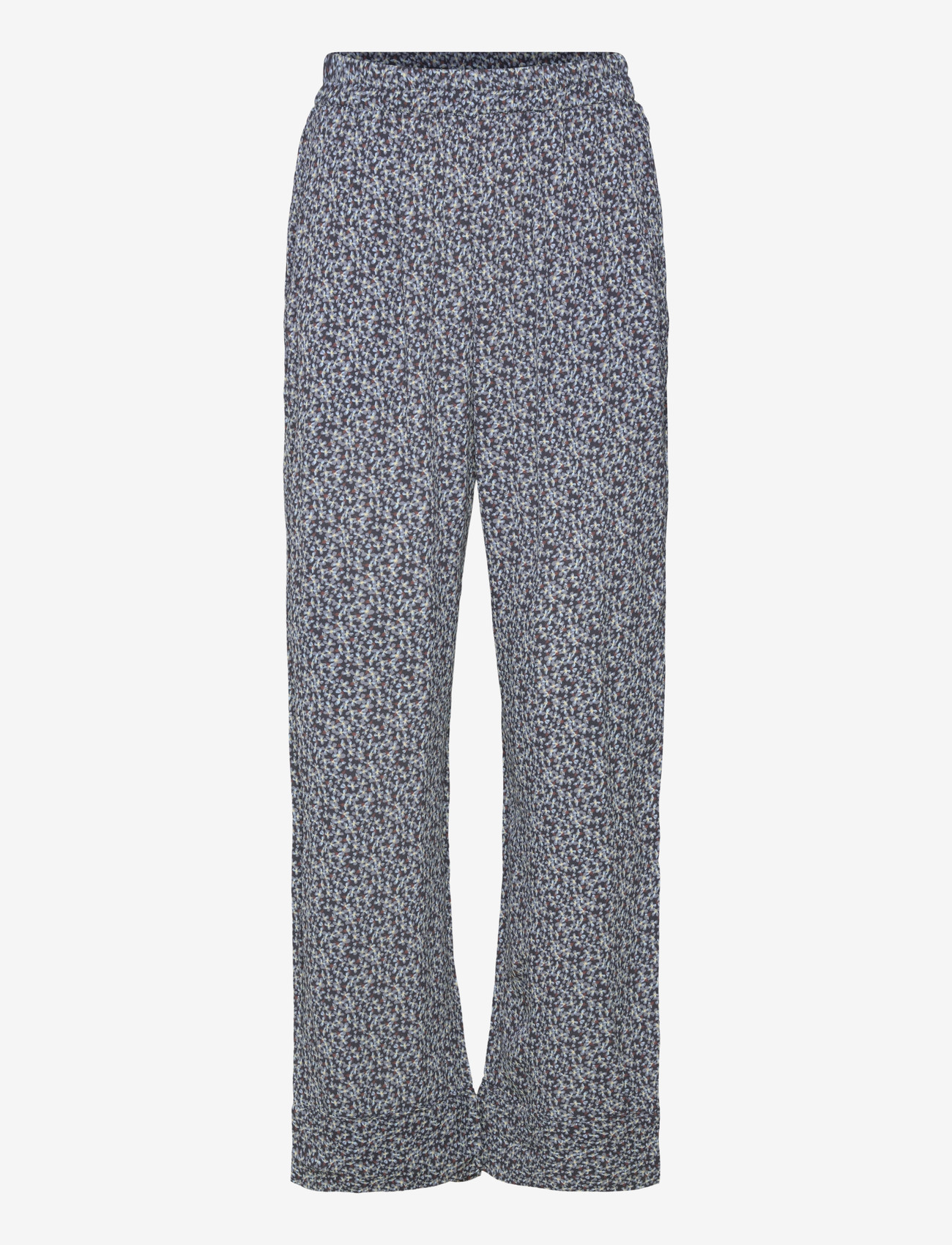 nué notes - Pablo Pants - straight leg hosen - 040 multi black - 0