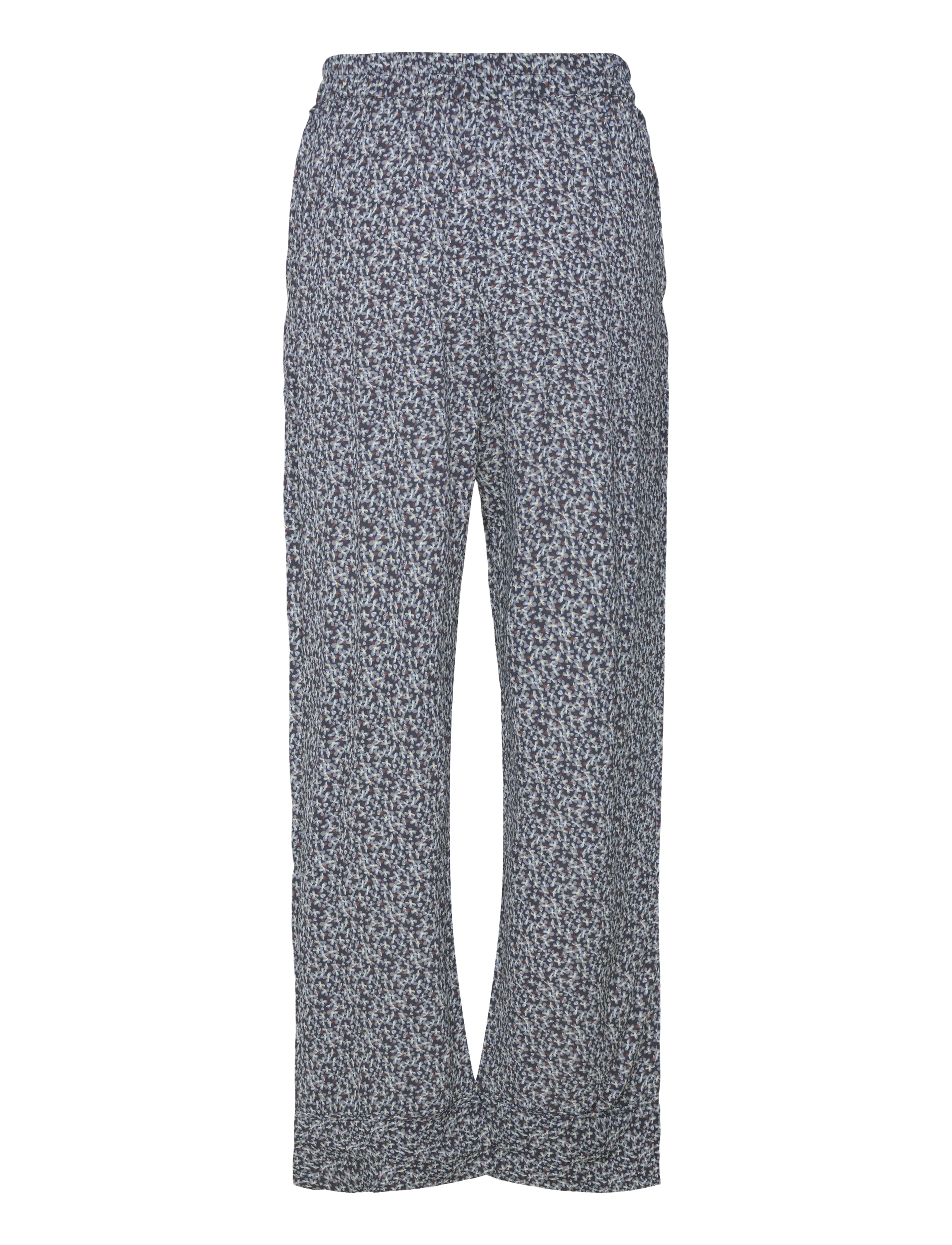 nué notes - Pablo Pants - straight leg trousers - 040 multi black - 1