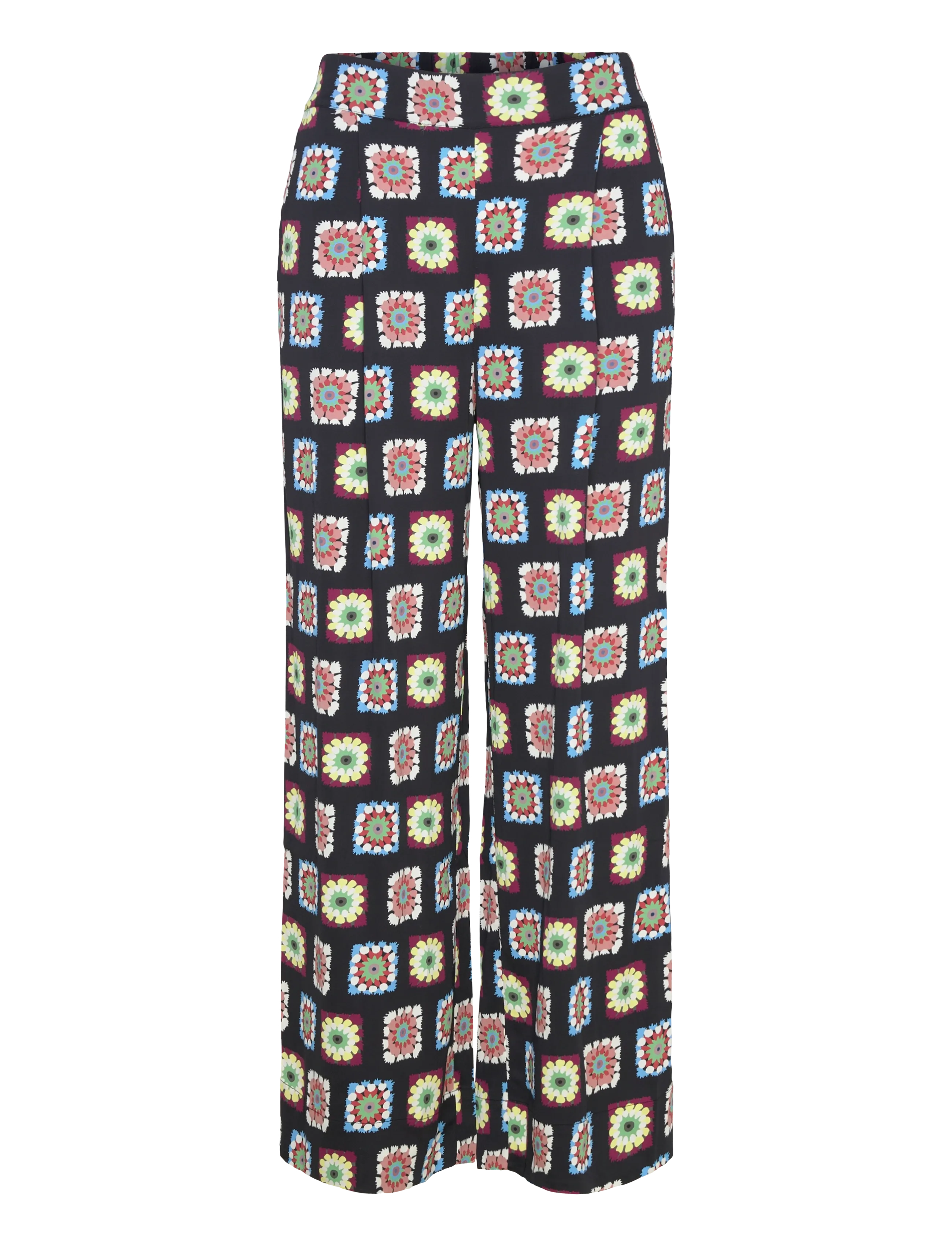 nué notes Archie Pants - Vaatteet - 997 MULTI BLACK / multi