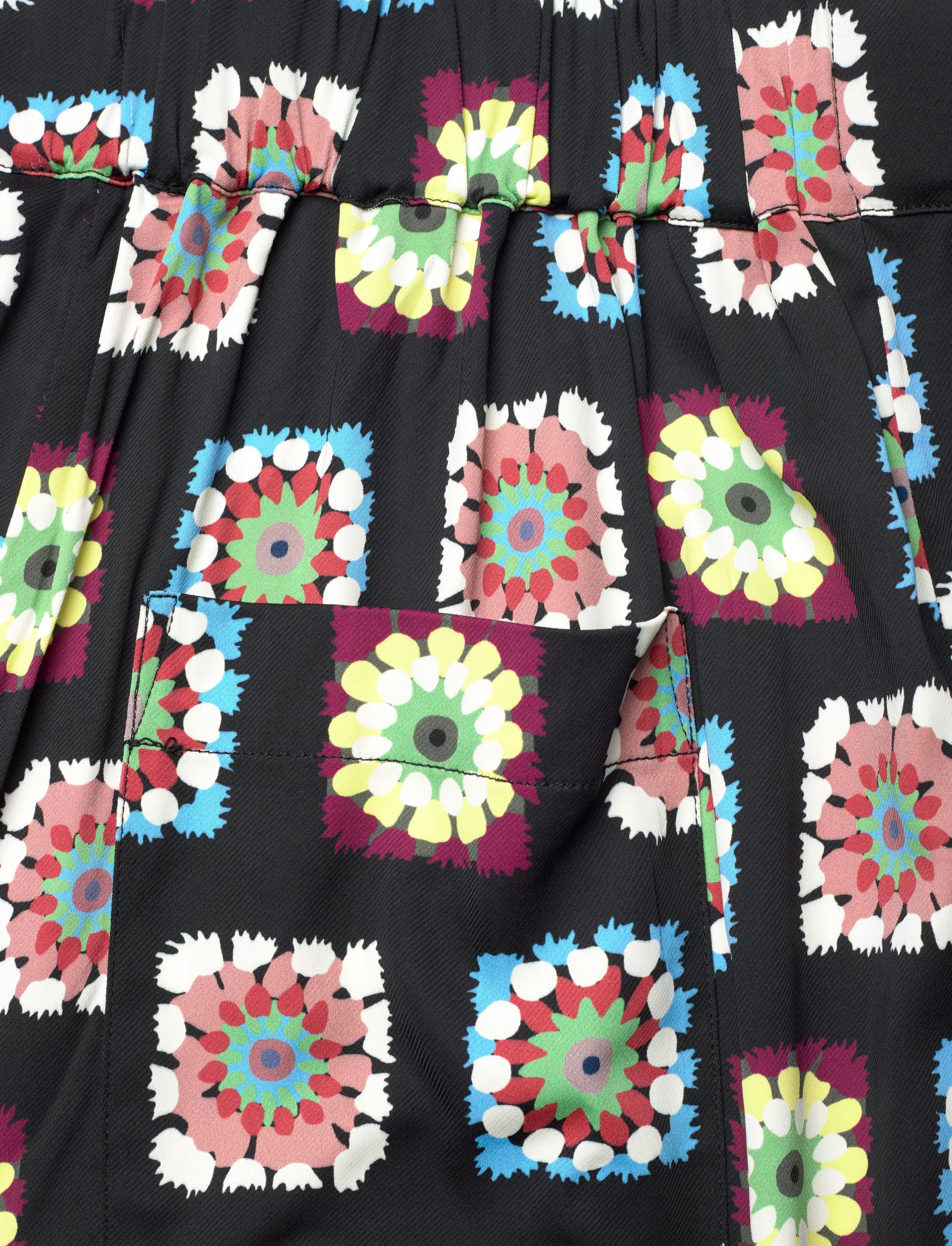 nué notes - Archie Pants - raka byxor - 997 multi black - 3