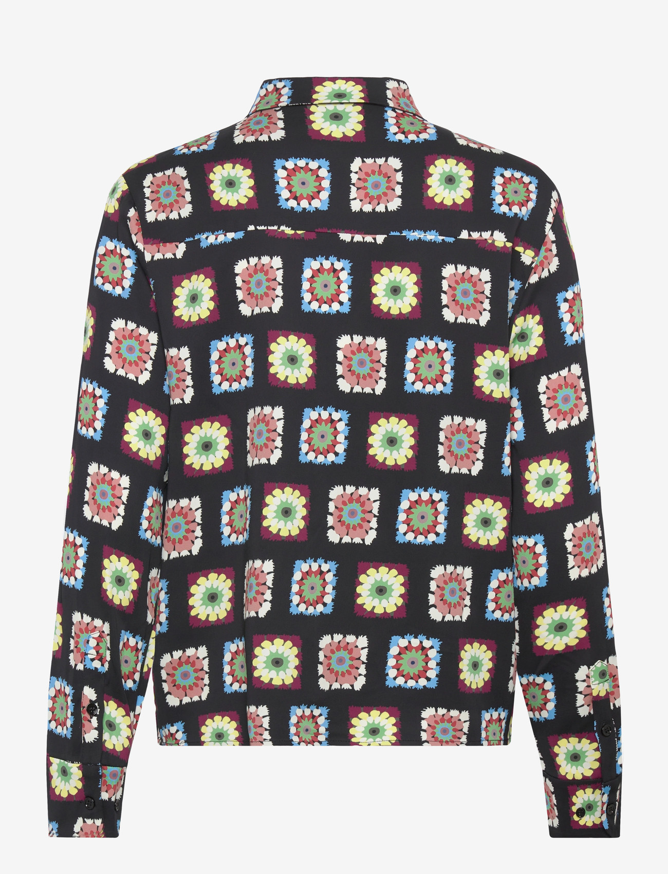 nué notes - Vernon Shirt - langærmede skjorter - 997 multi black - 1