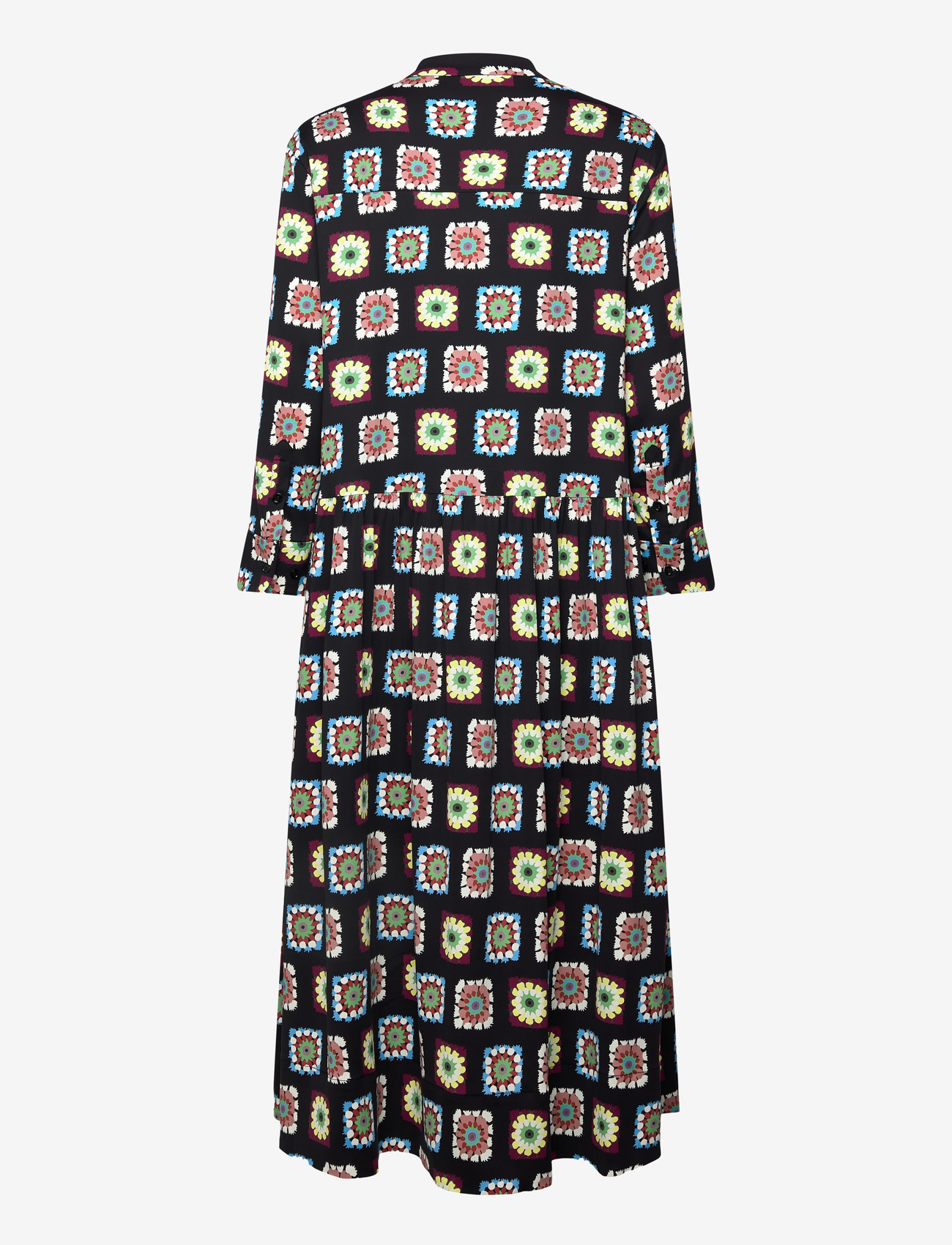 nué notes - Amig Dress - maxikleider - 997 multi black - 1