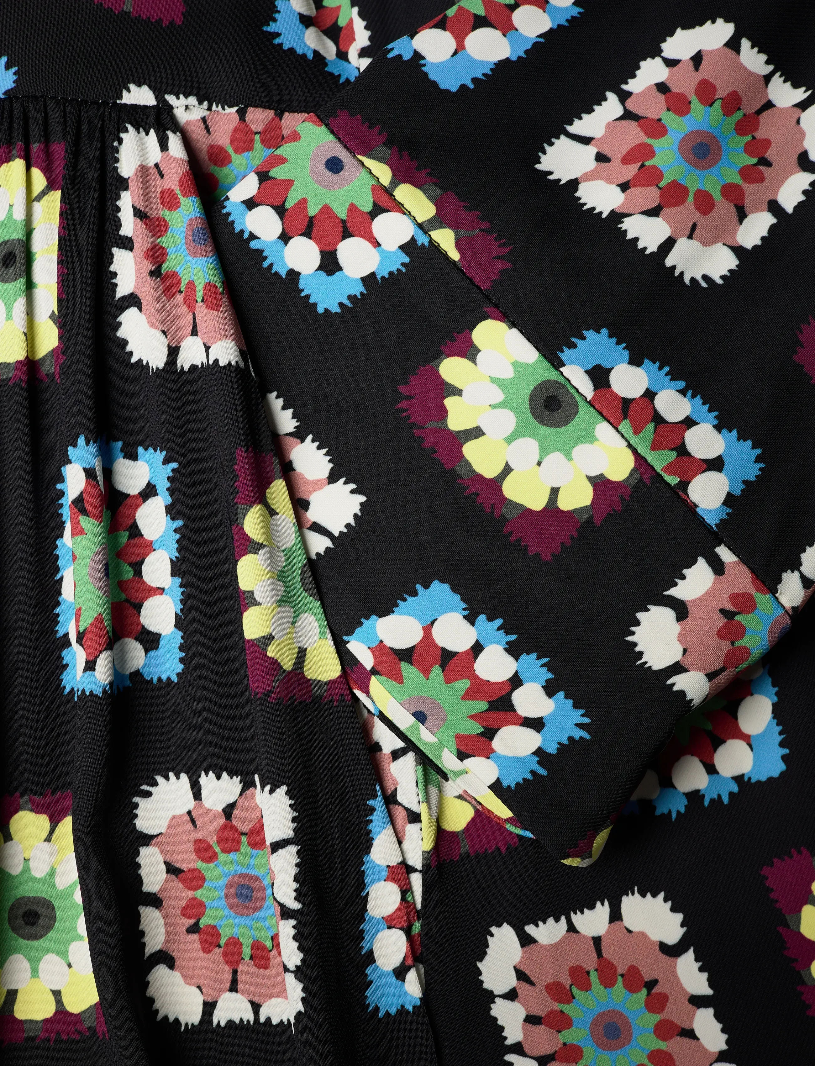 nué notes - Amig Dress - maxi kjoler - 997 multi black - 3