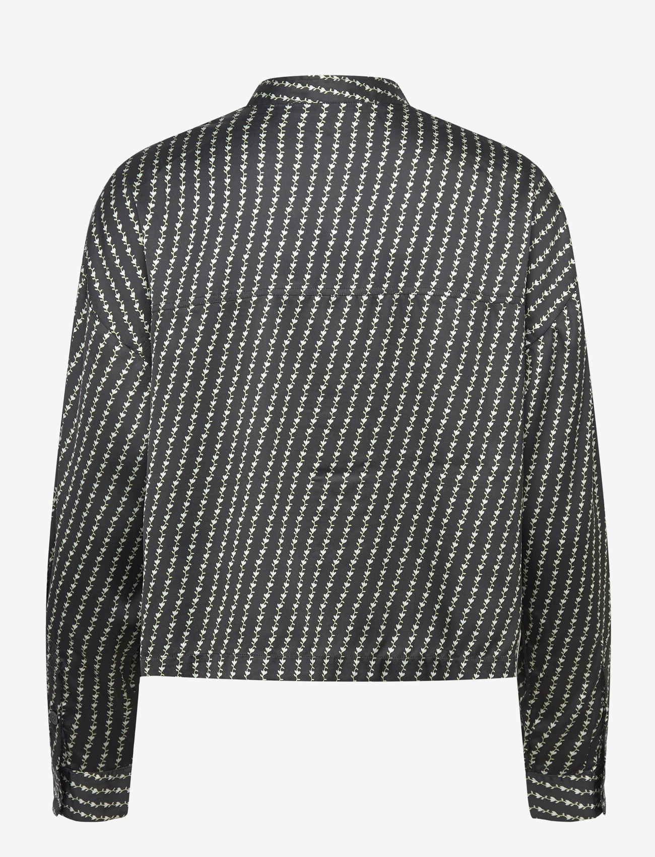 nué notes - Ethan Shirt - langærmede skjorter - 040 multi black - 1